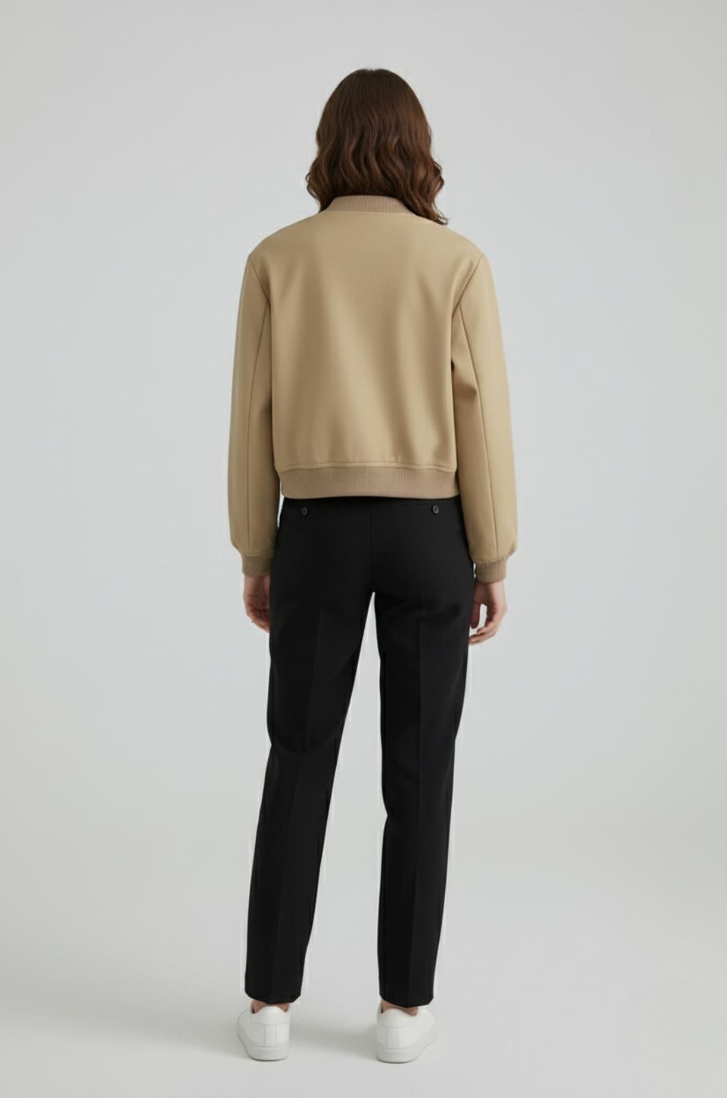 Dames Elegante Bomberjack - Khaki