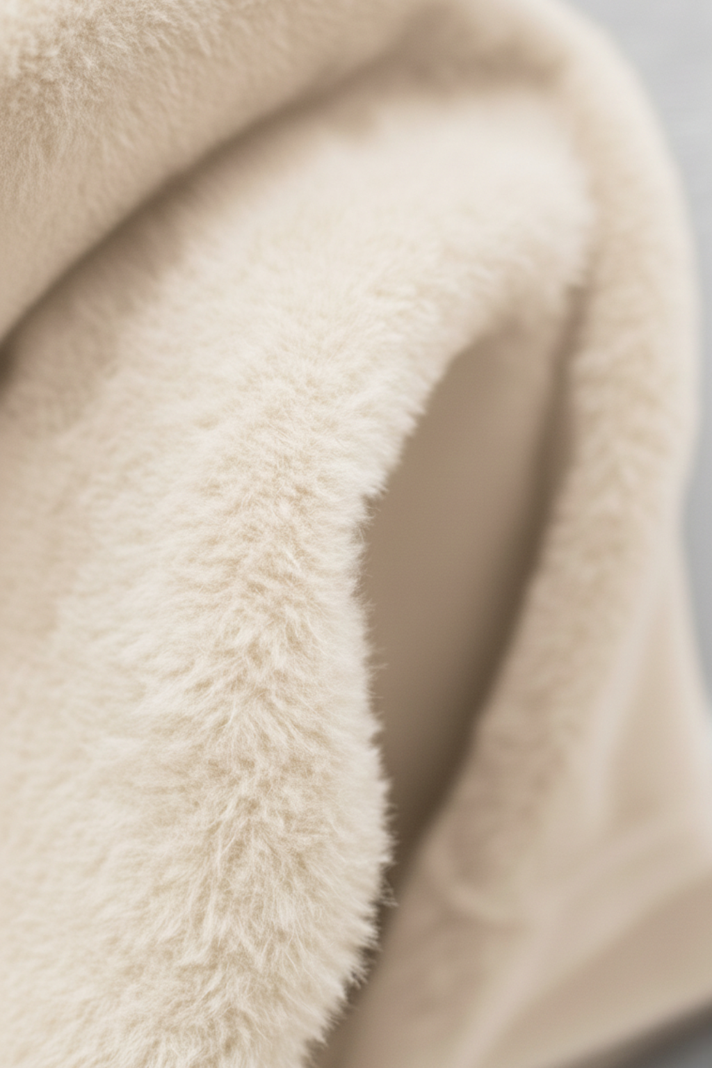 Abrikoos Fleece Gevoerde Thermische Coltrui