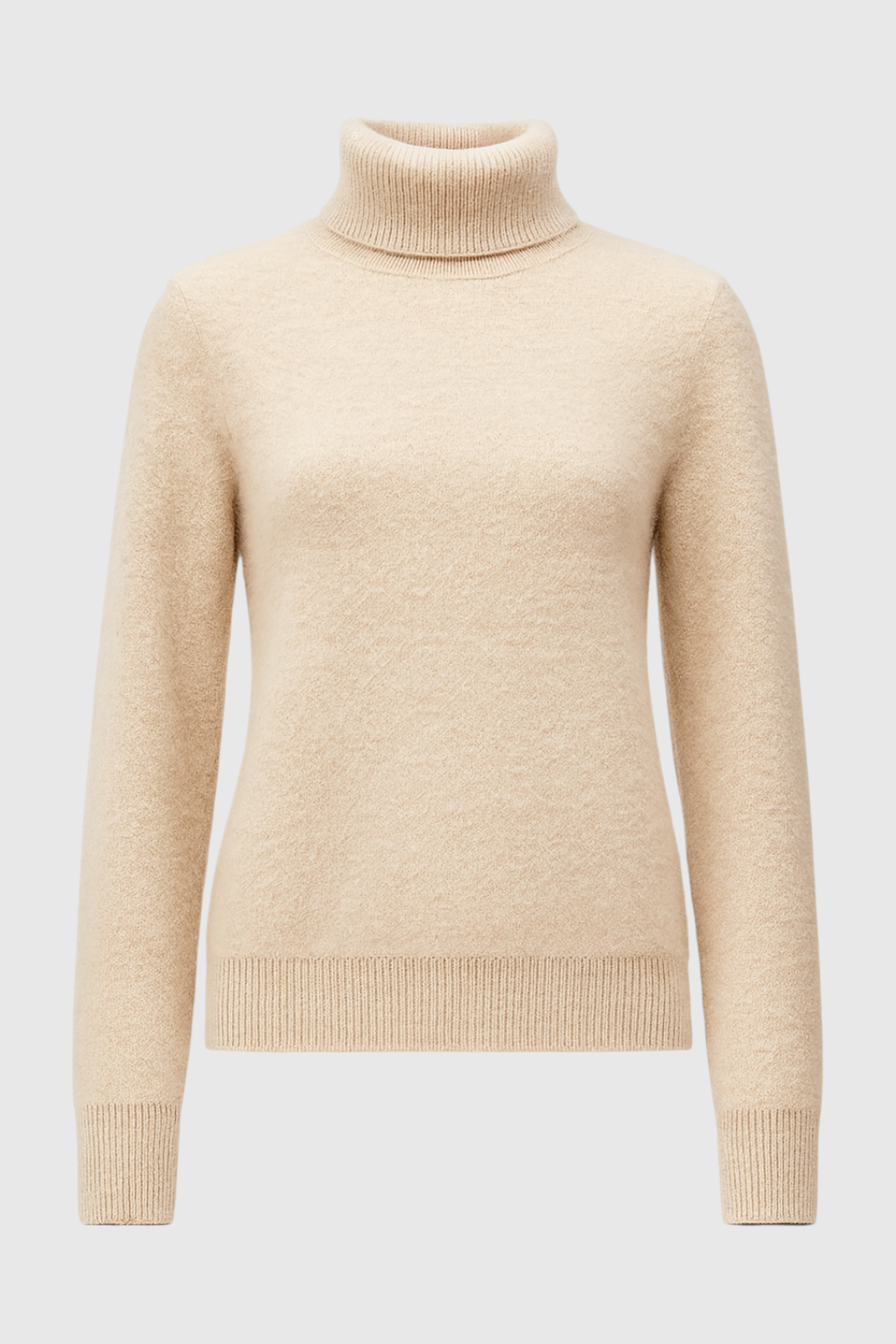 Abrikoos Fleece Gevoerde Thermische Coltrui