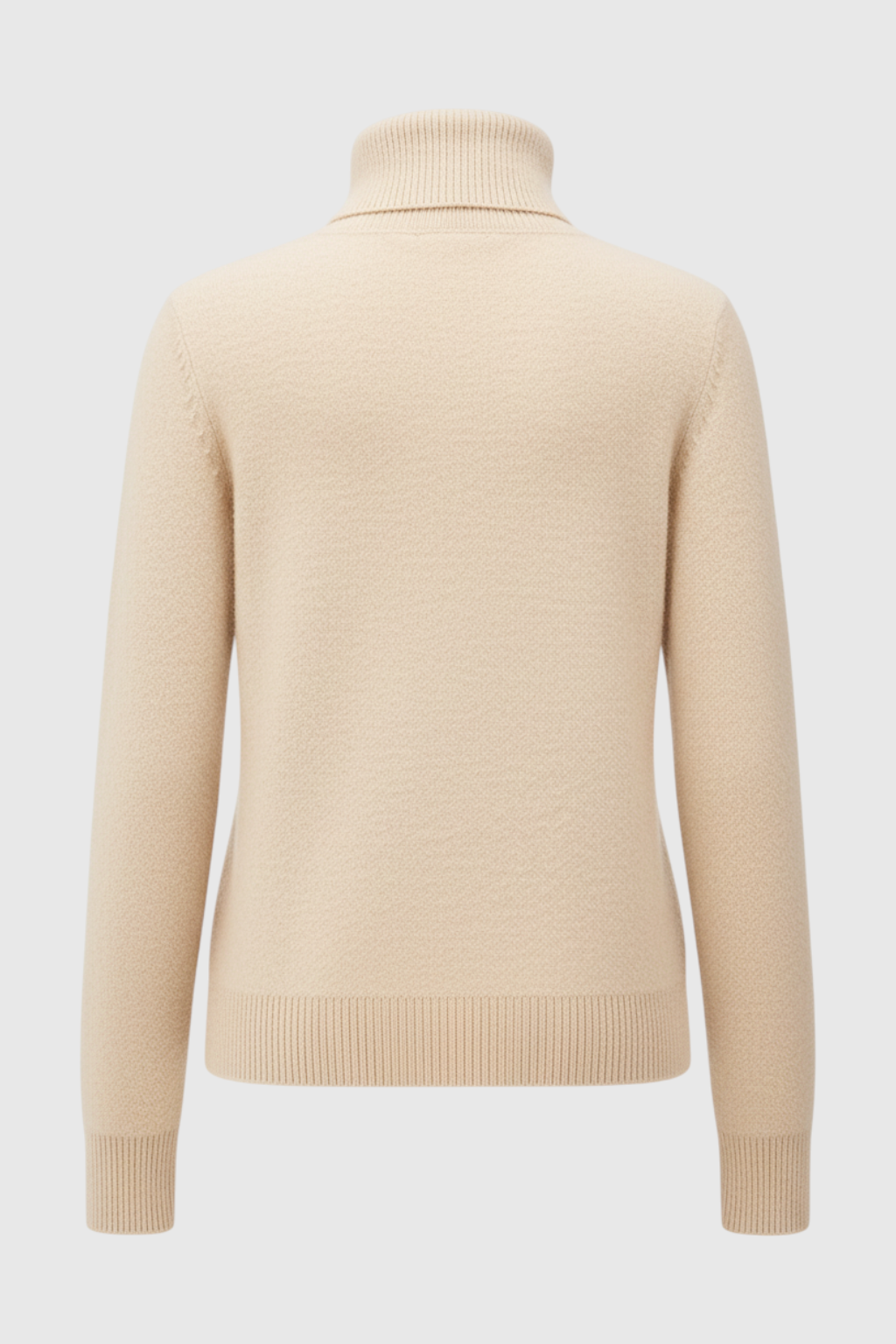Abrikoos Fleece Gevoerde Thermische Coltrui