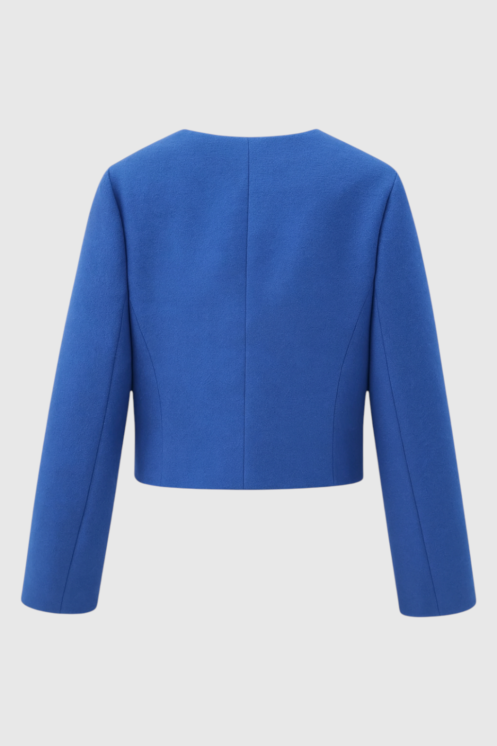 Blauw Wintershortjack voor Dames