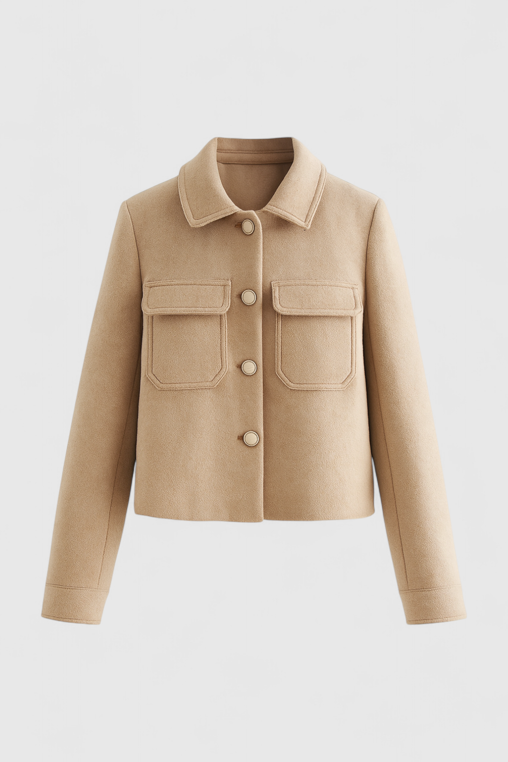 Casual Chic Reversjasje - Khaki