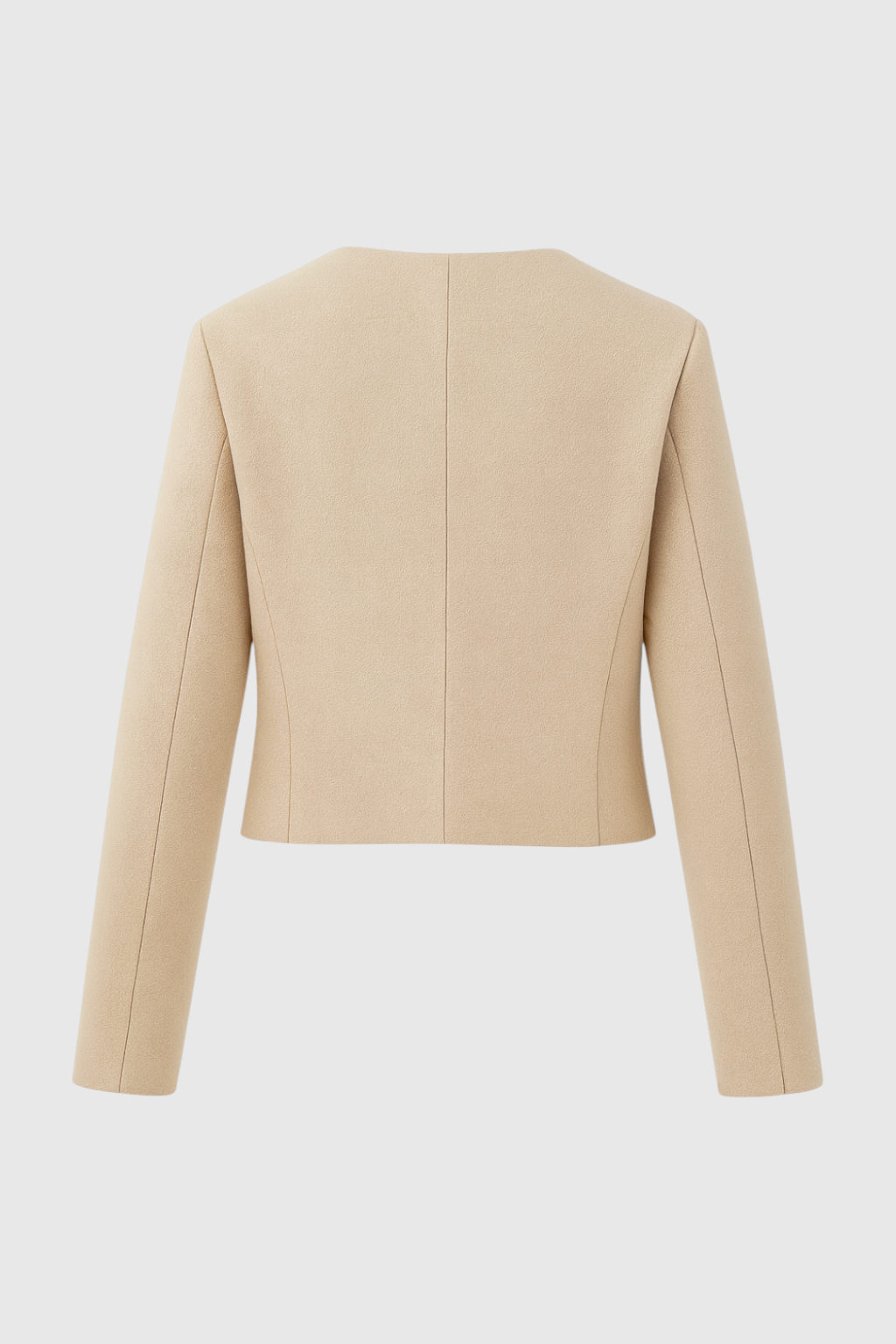 Champagne Wintershortjack voor Dames