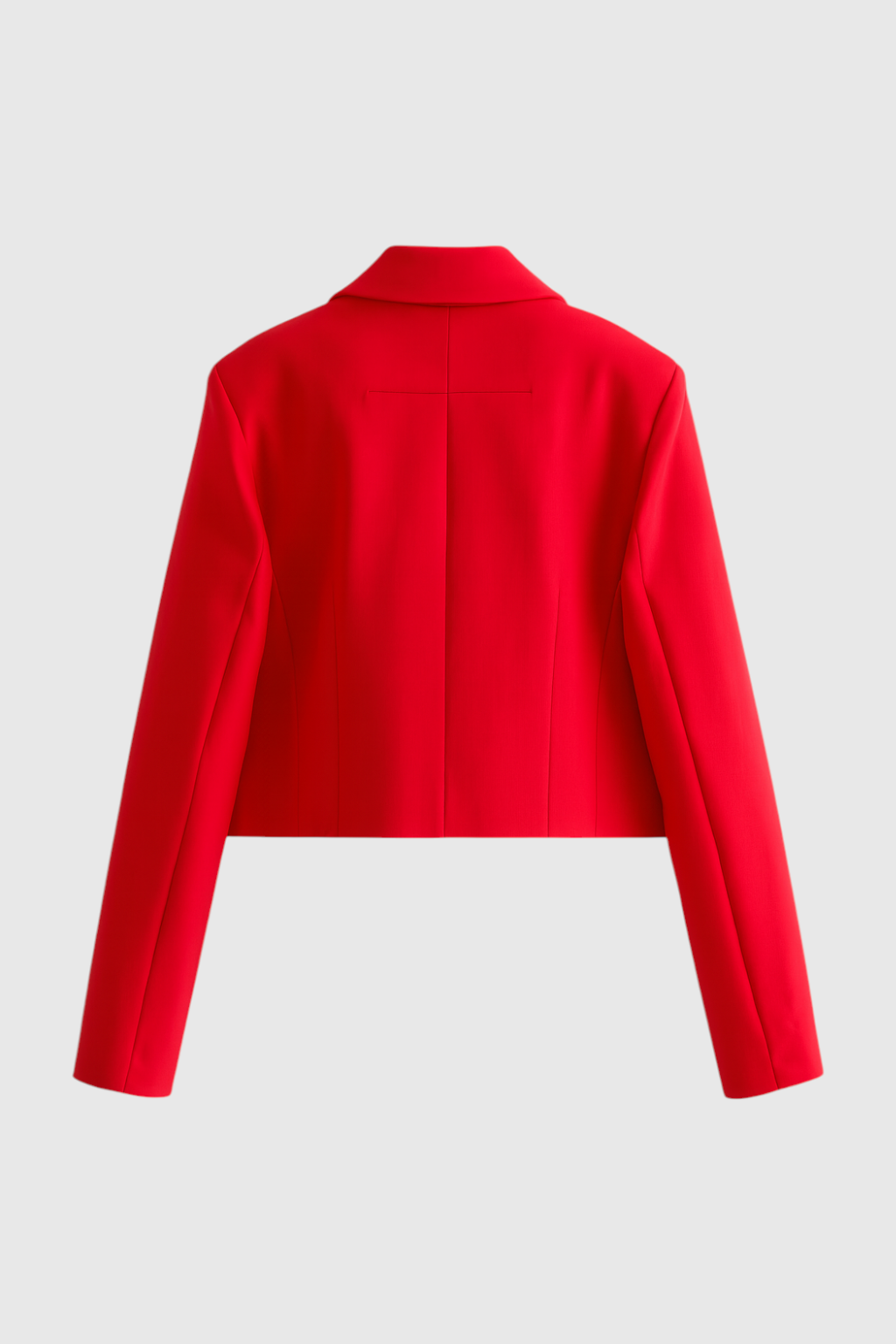 Dames Bijgesneden Knopjack - Rood