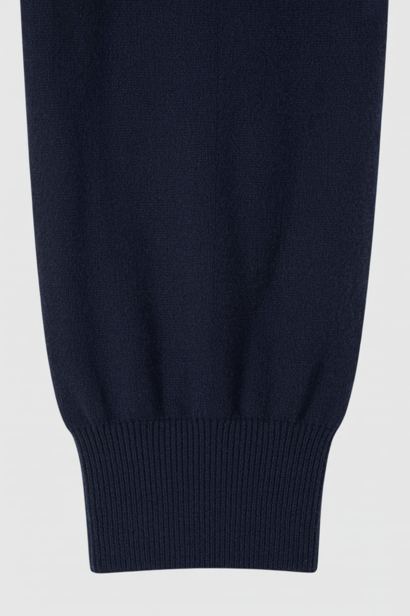 Dames Casual Donkerblauw Sweatshirt Broek Set