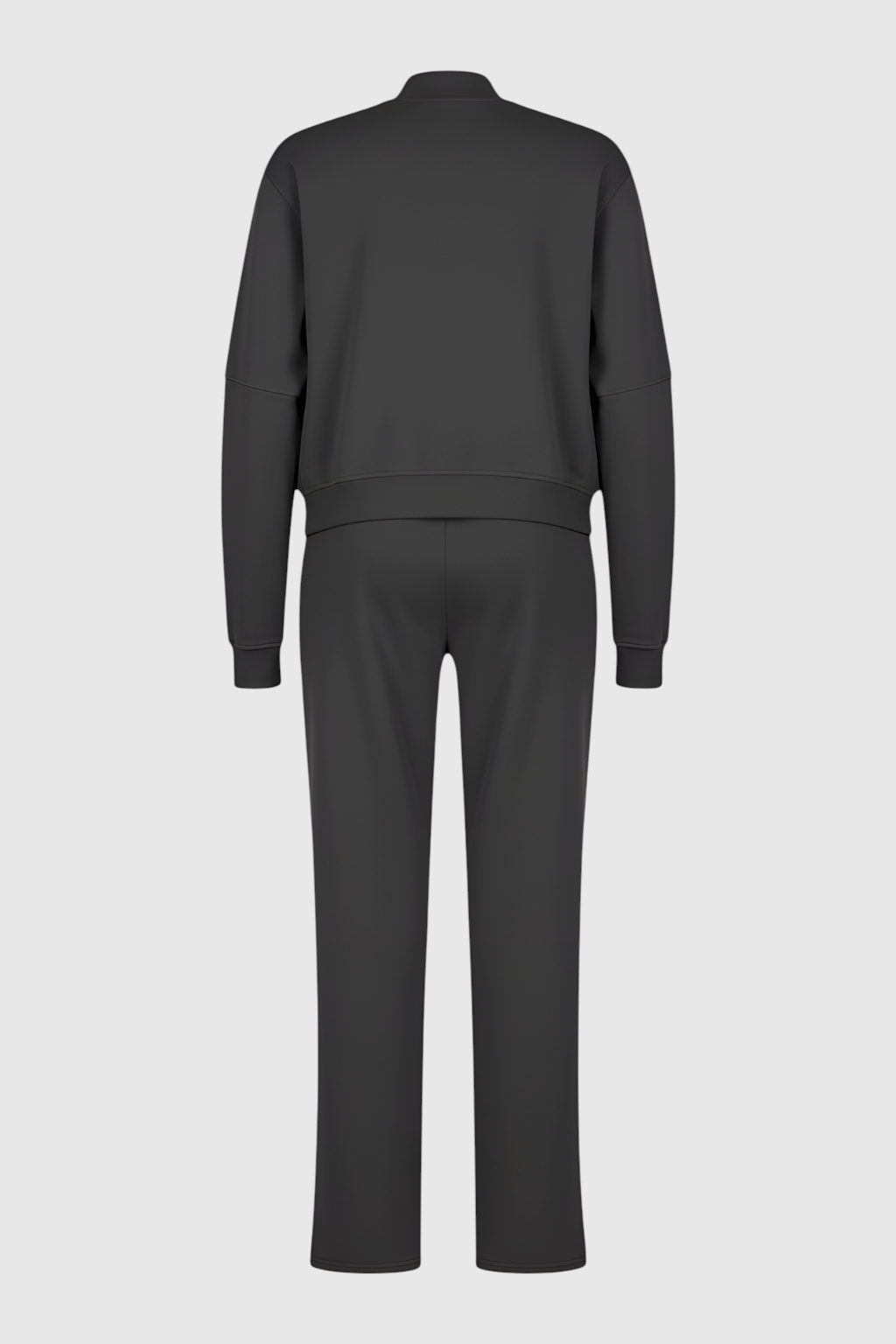 Dames Casual Grijs Sweatshirt Broek Set