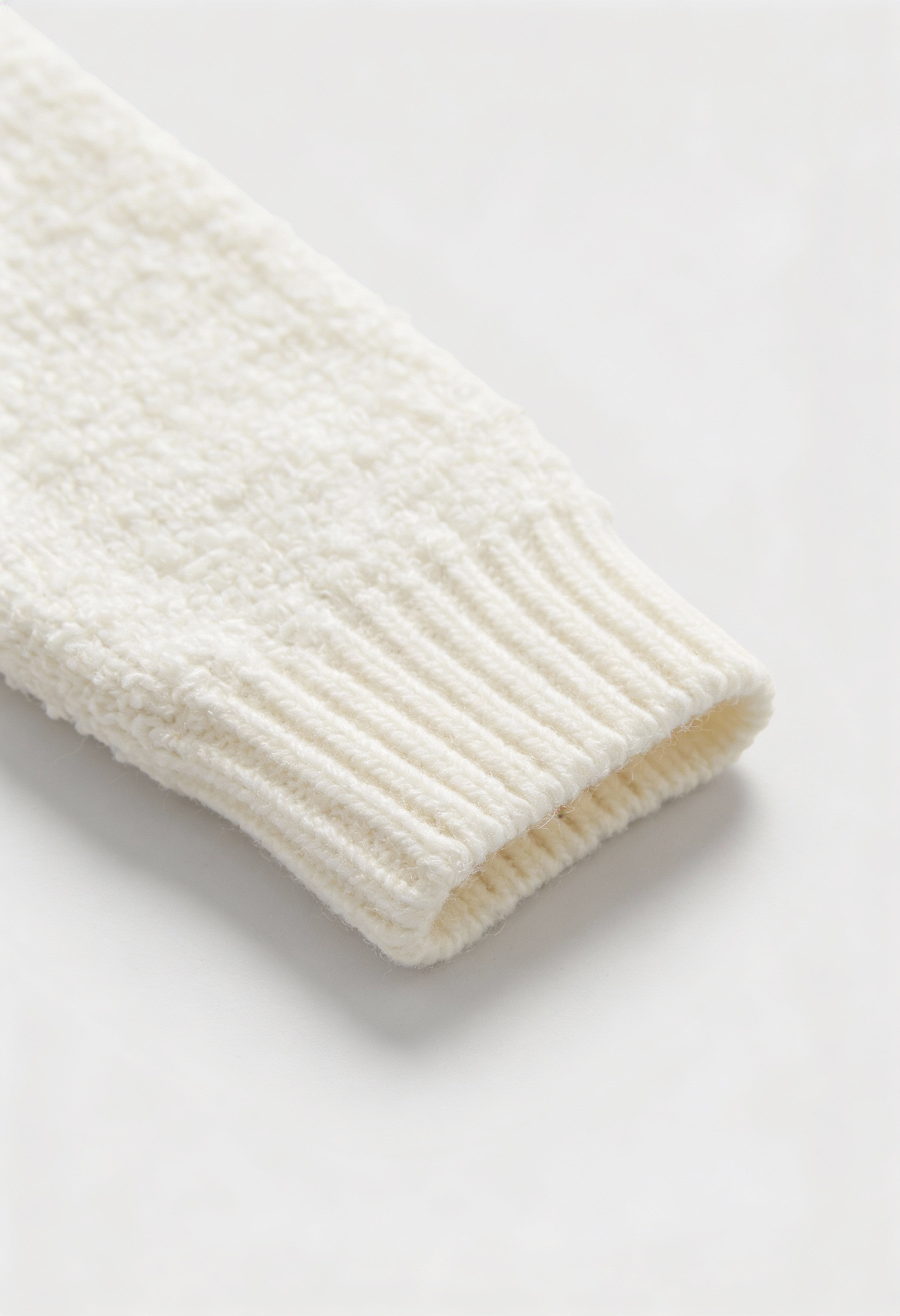 Women's Casual White Knit Cardigan