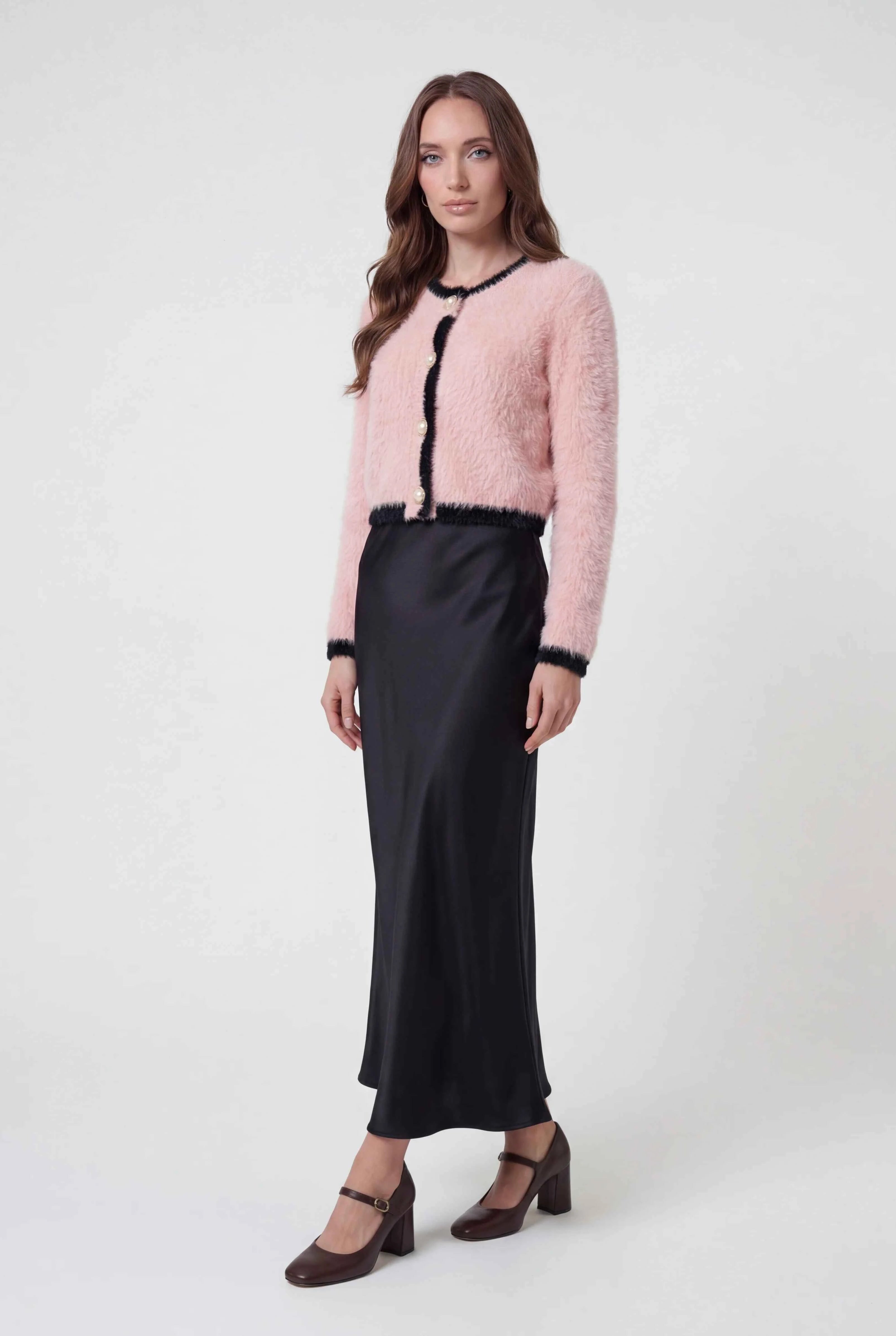 Dames Cropped Wit Gebreid Vestje