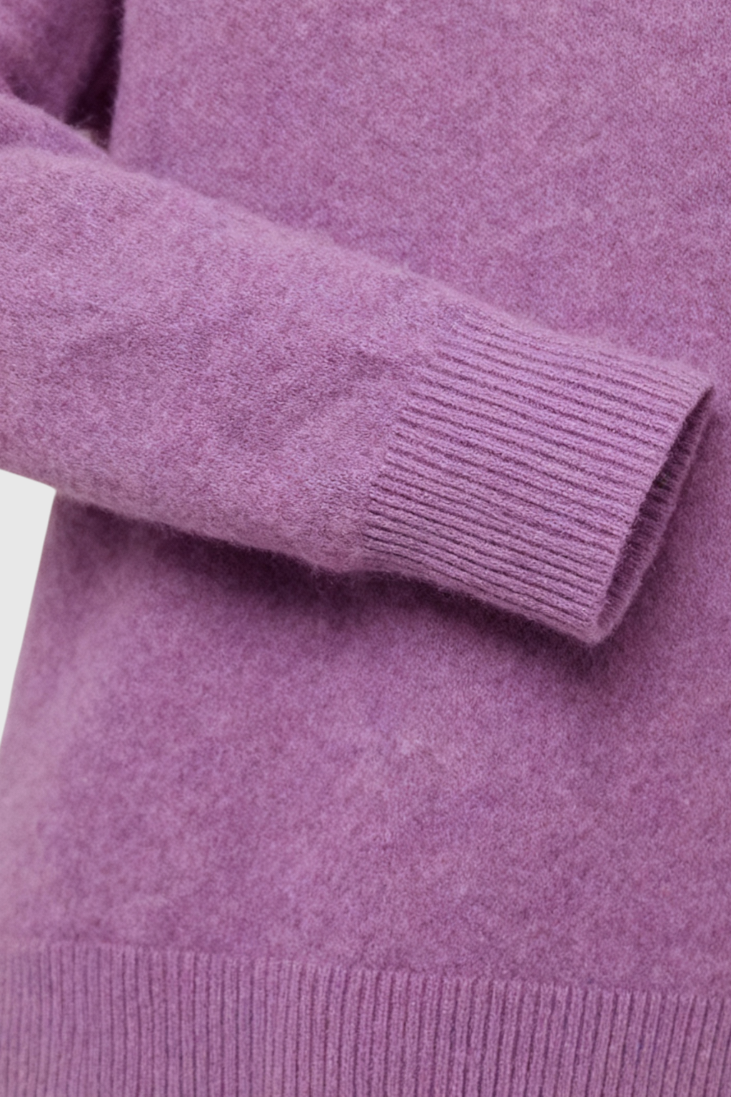 Dames Donkerpaars V-hals Trui