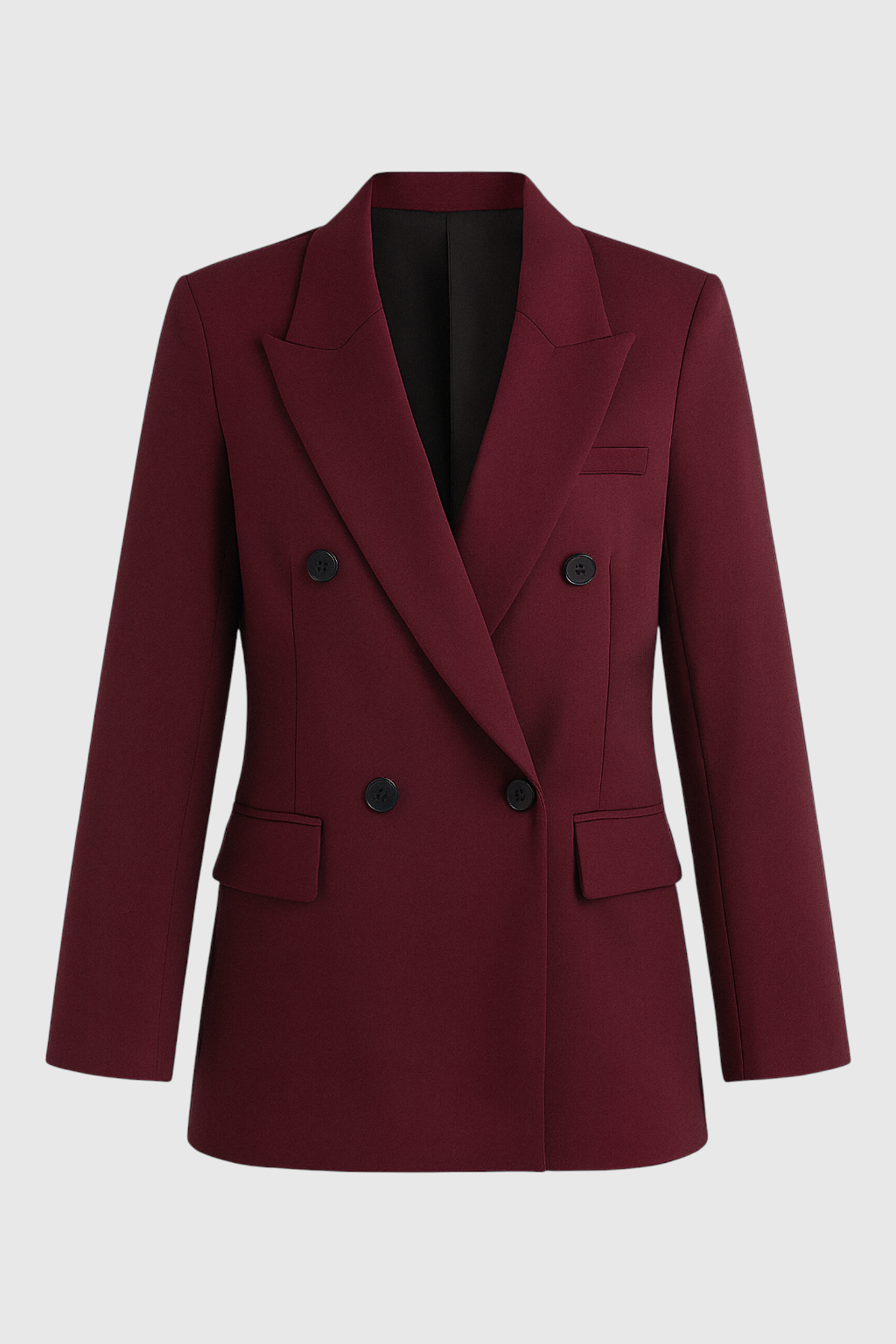 Dames Elegante Bourgondië Blazer
