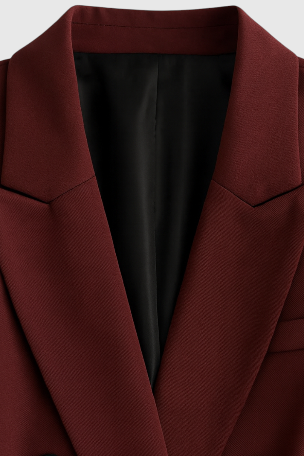 Dames Elegante Bourgondië Blazer