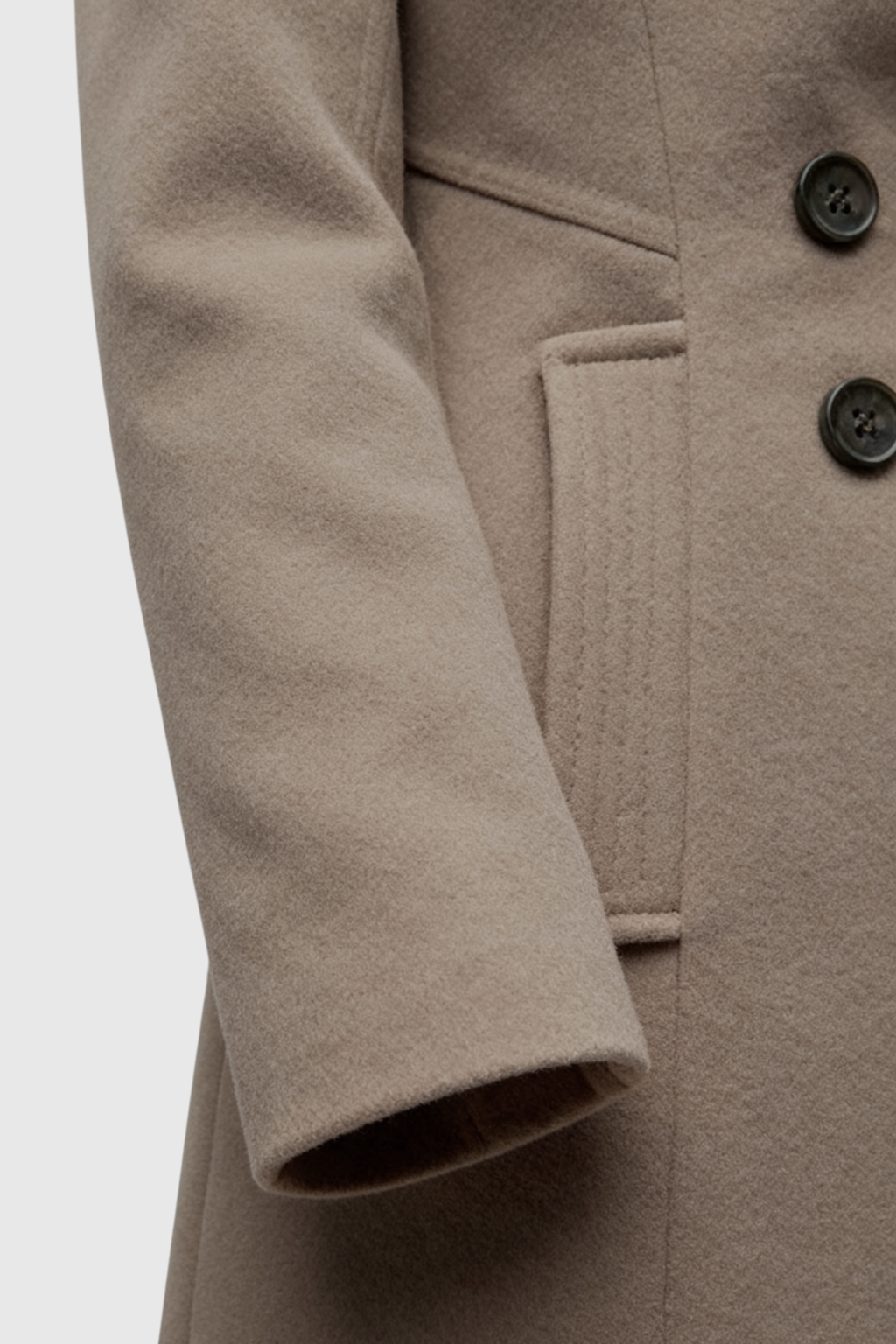 Dames Elegante Khaki Trenchcoat