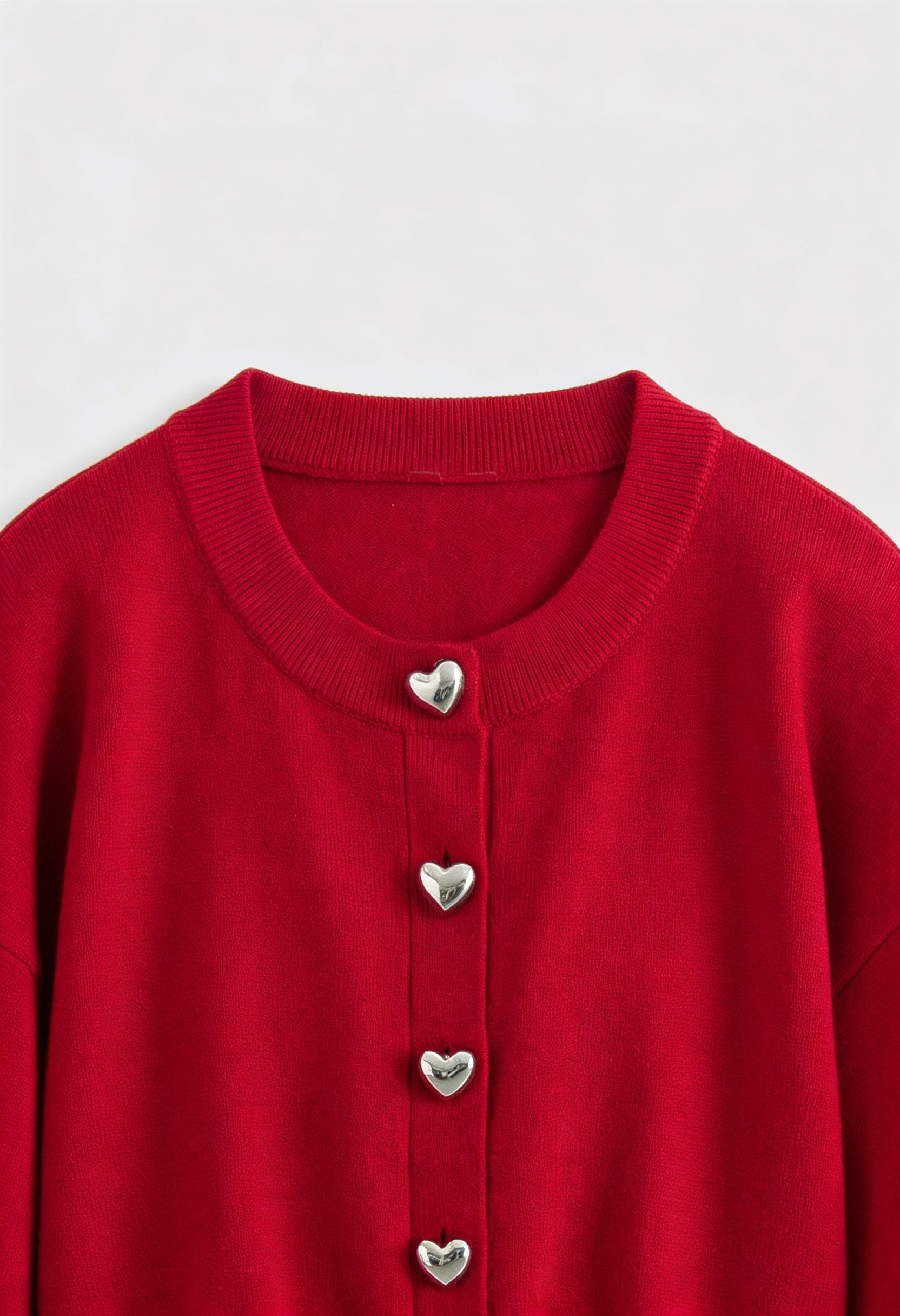 Cardigan : Women's Knit Cropped Cardigan in van Vanda Liamo