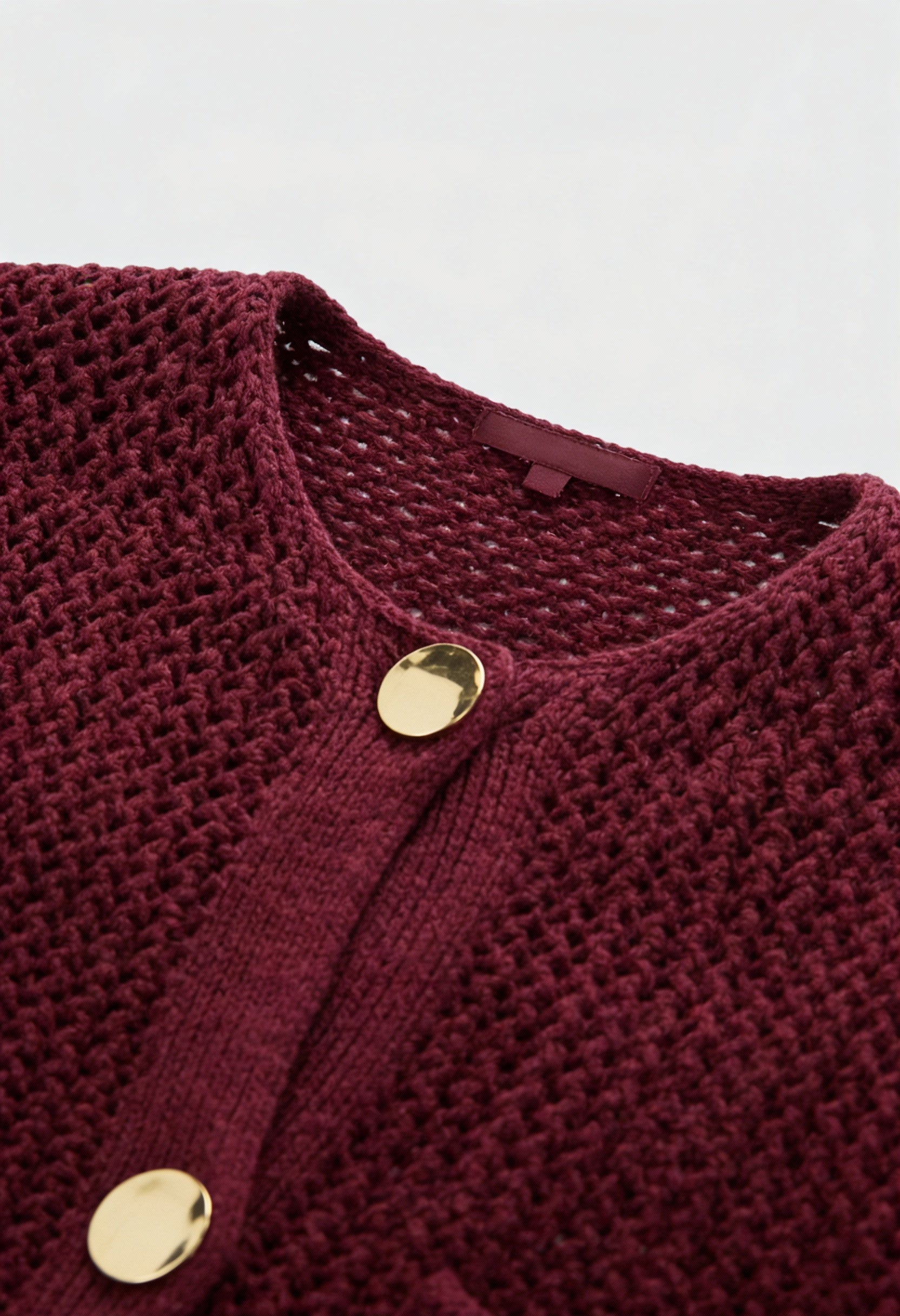 Women's Knit Long Sleeve Cardigan - View 5 | Vanda Liamo