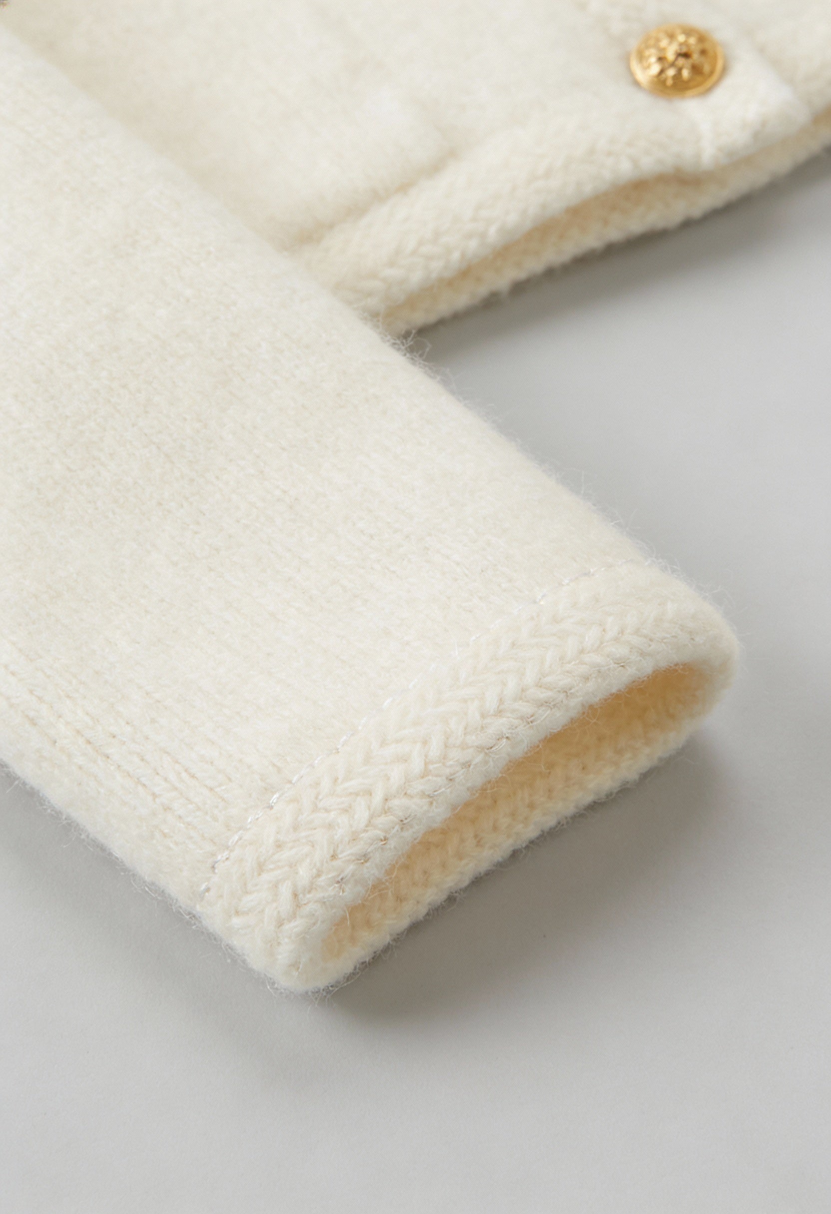 Women's Knit White Cardigan