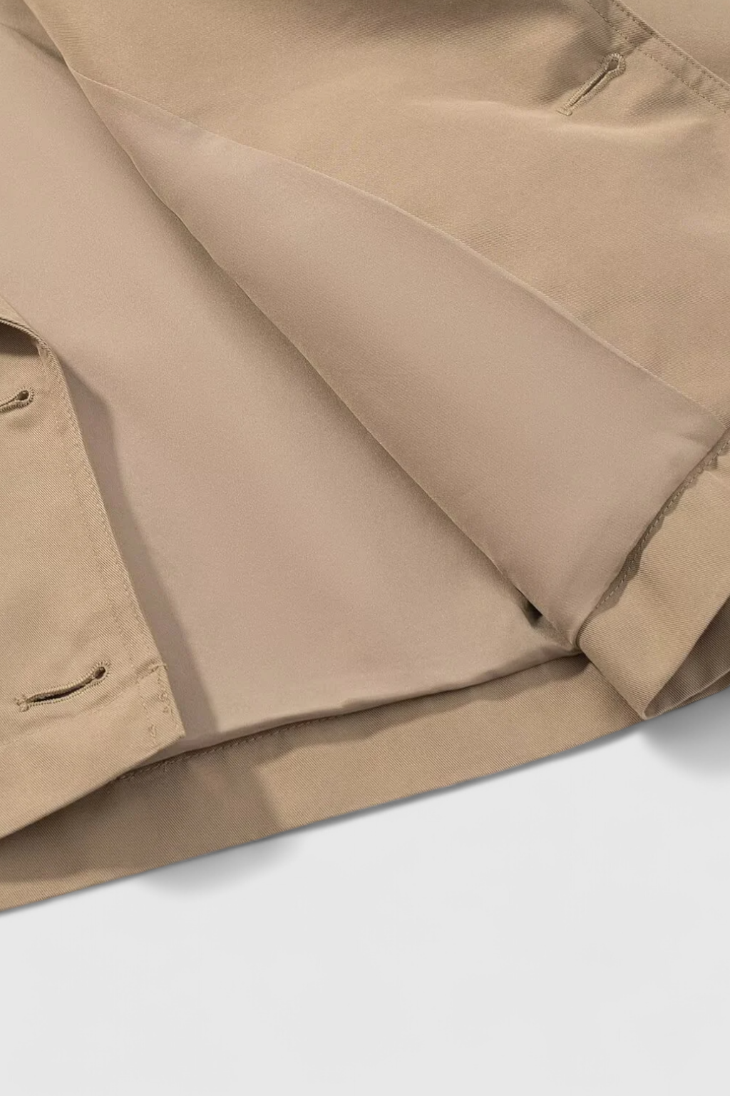 Dames Korte Windbreaker Jas - Khaki