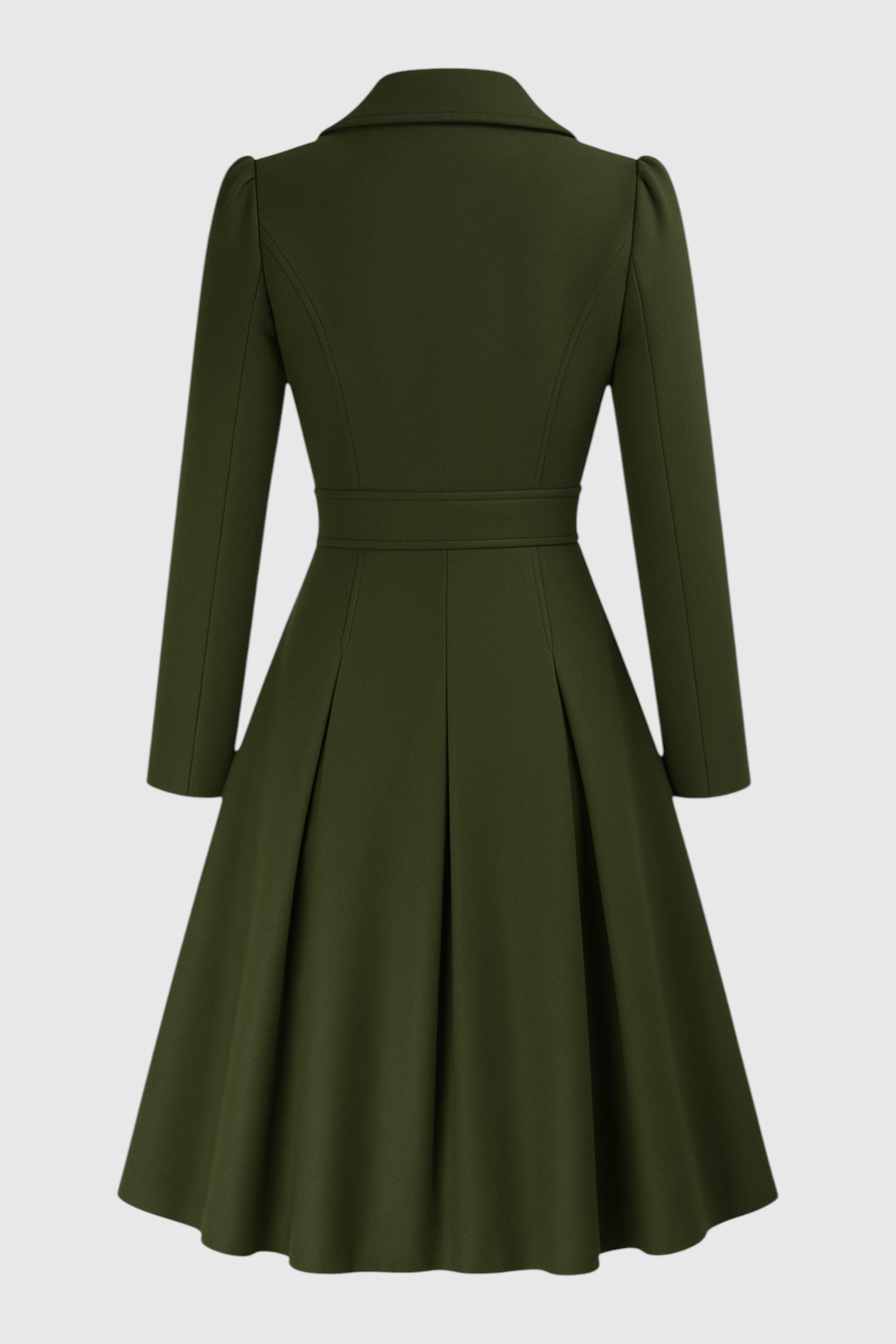 Dames Legergroen Jas