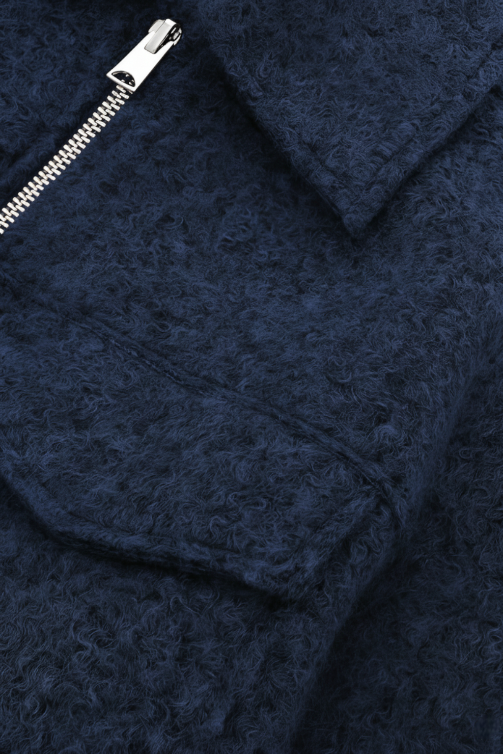 Dames Marineblauw Ritsjack