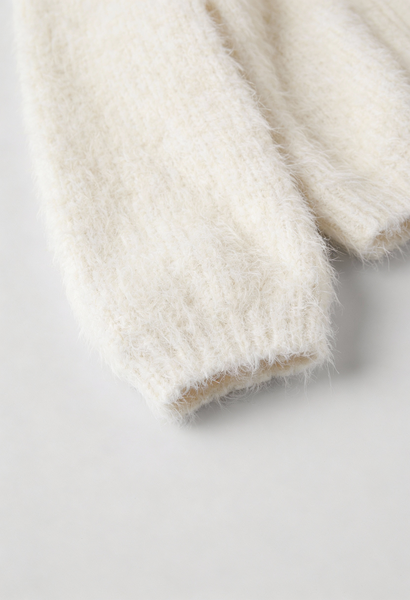 Dames Modieus Wit Gebreid Vestje