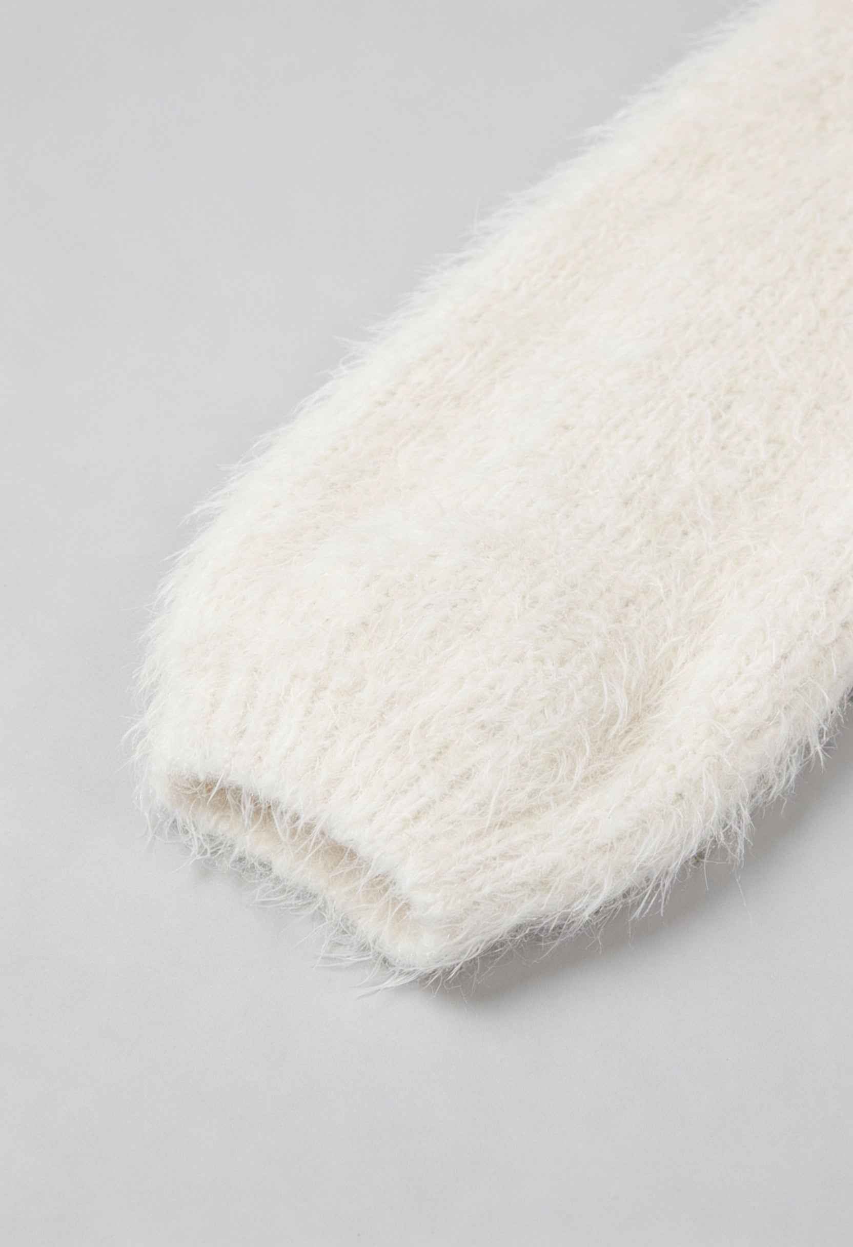 Dames Modieus Wit Gebreid Vestje