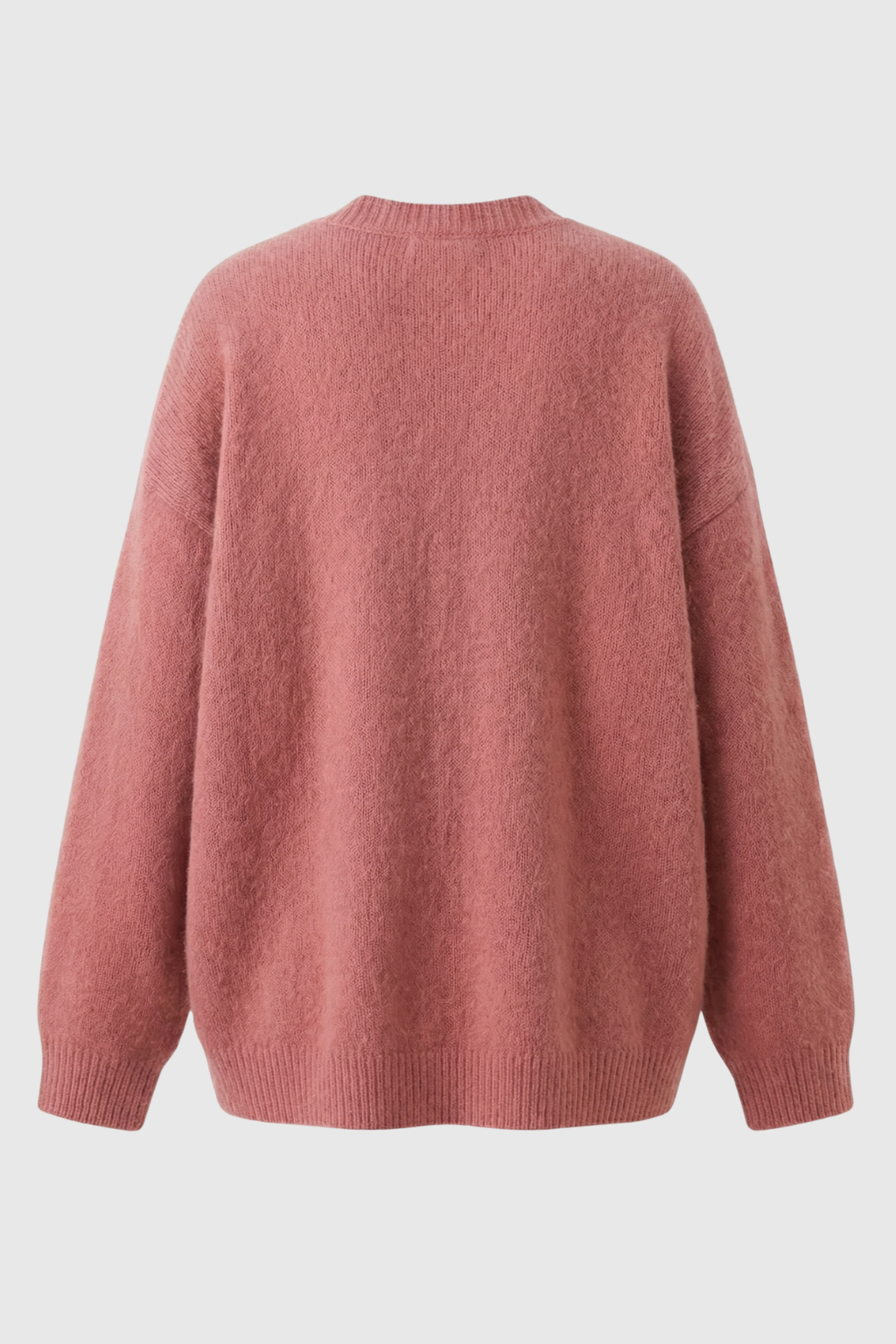 Dames Roze V-hals Gebreid Vestje