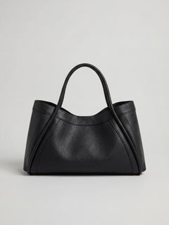Women's Everyday Faux Leather Tote Bag - Large Capacity Shoulder Handbag for Work & Travel