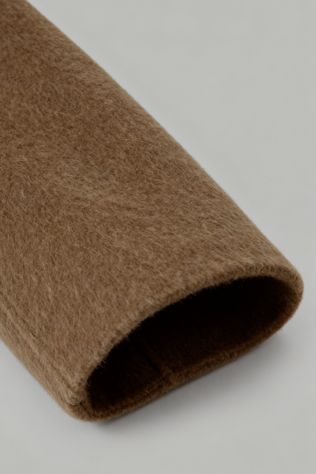 Dames Trendy Lange Bruin Overjas