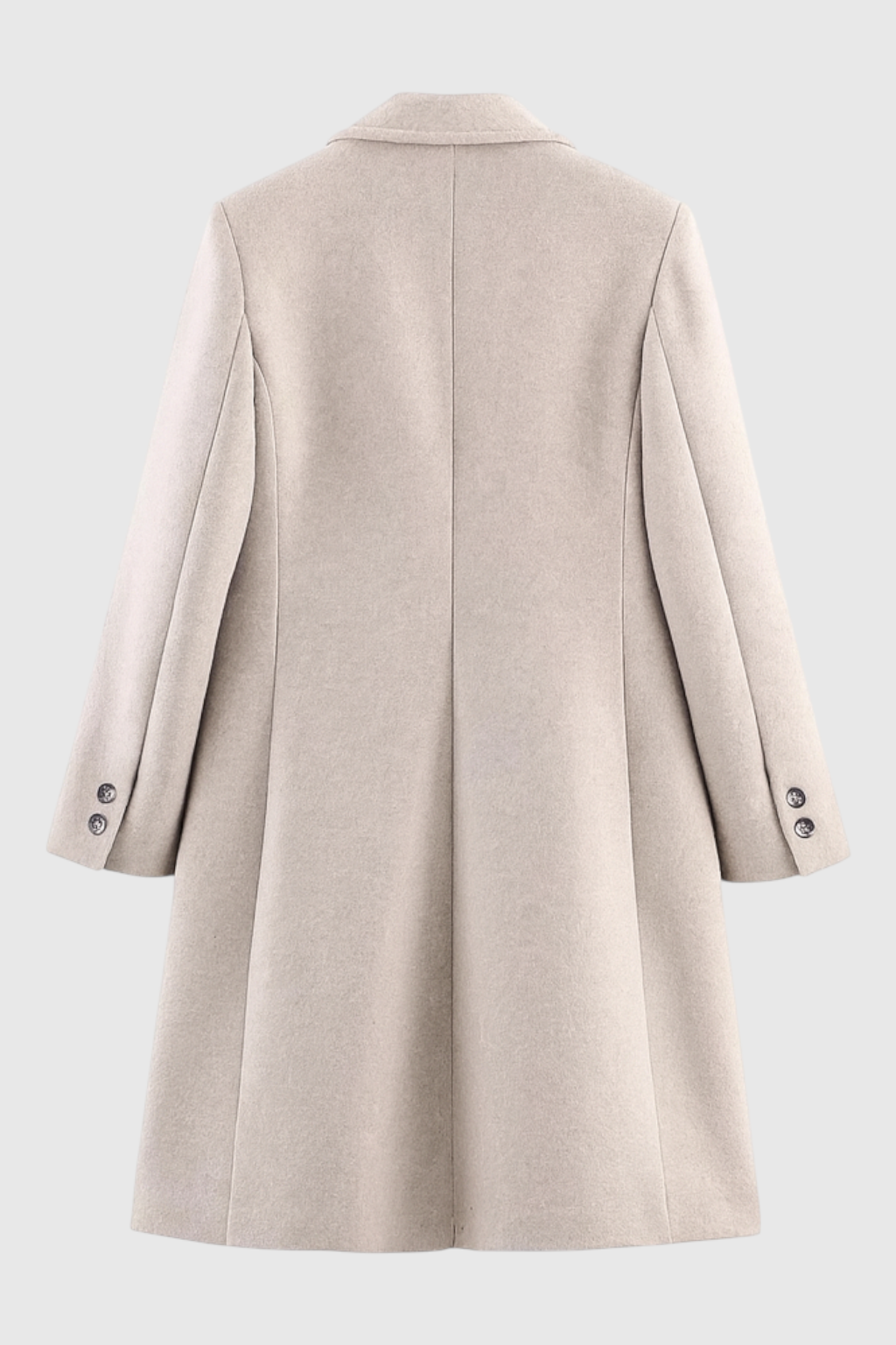 Dames Vintage Elegante Khaki Jas