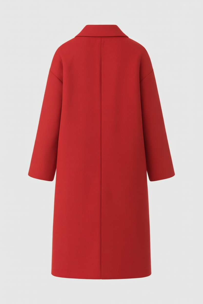 Dames Wollen Losse Jas