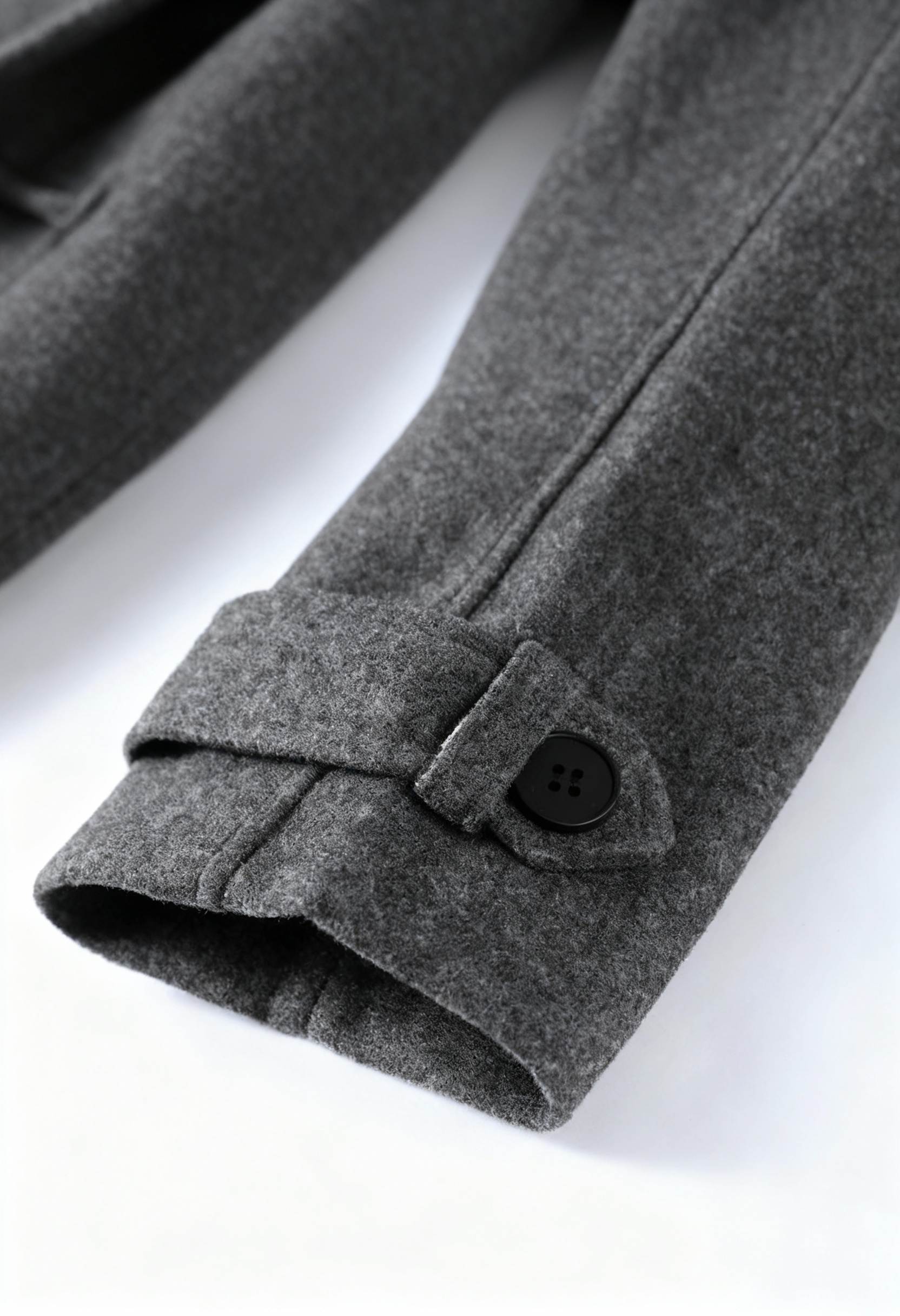 Grijze Lange Trenchcoat