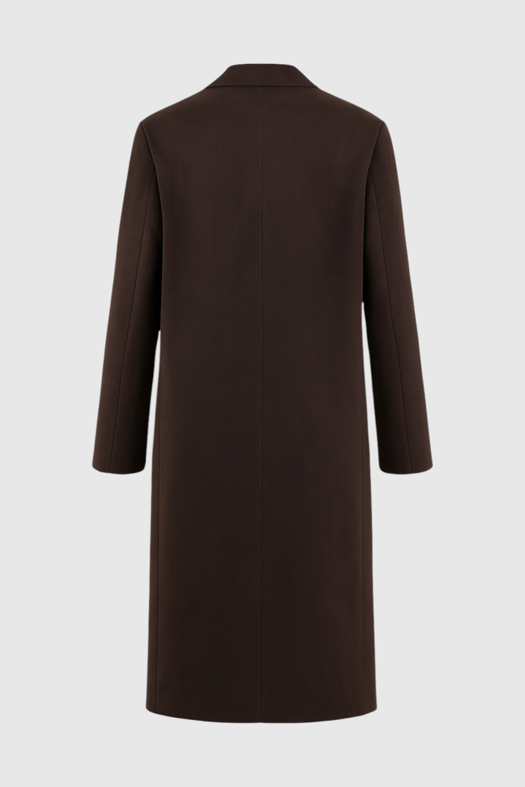 Lange Bruin Damesjas