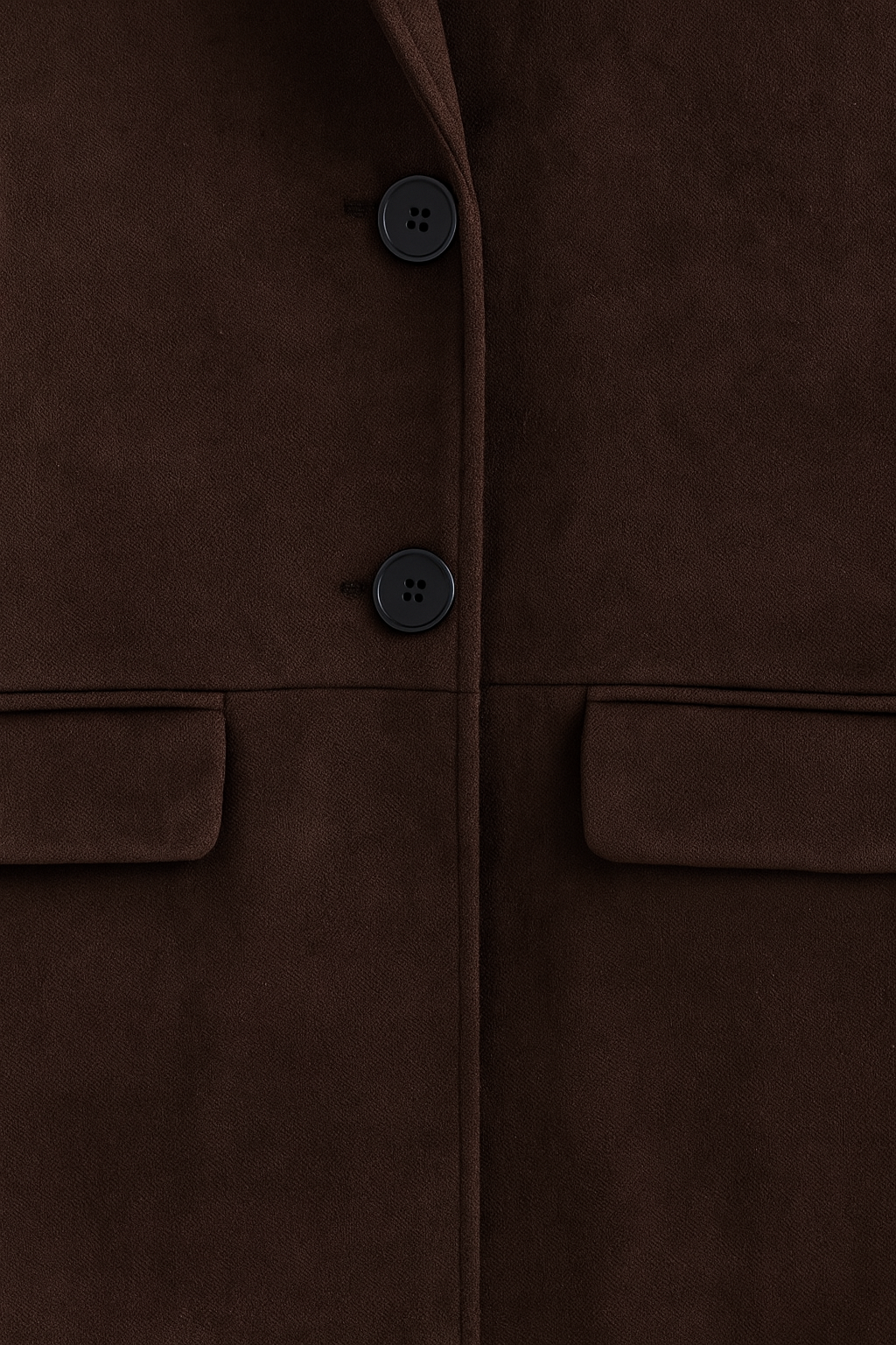 Lange Bruin Damesjas