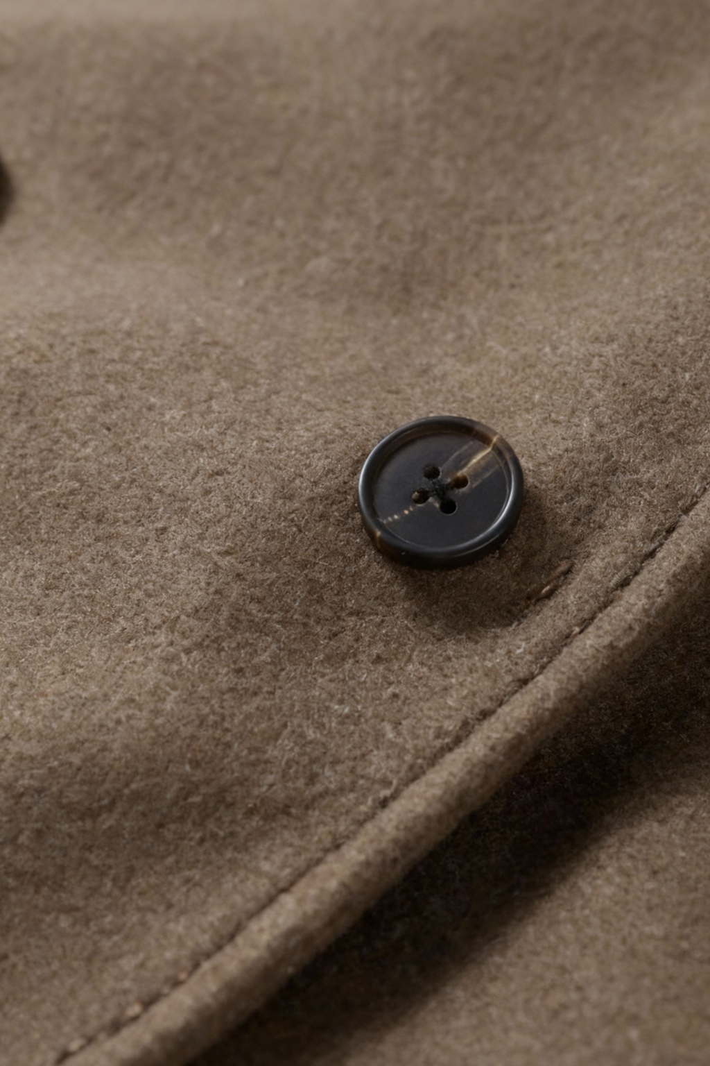 Lange Dames Bruin Jas