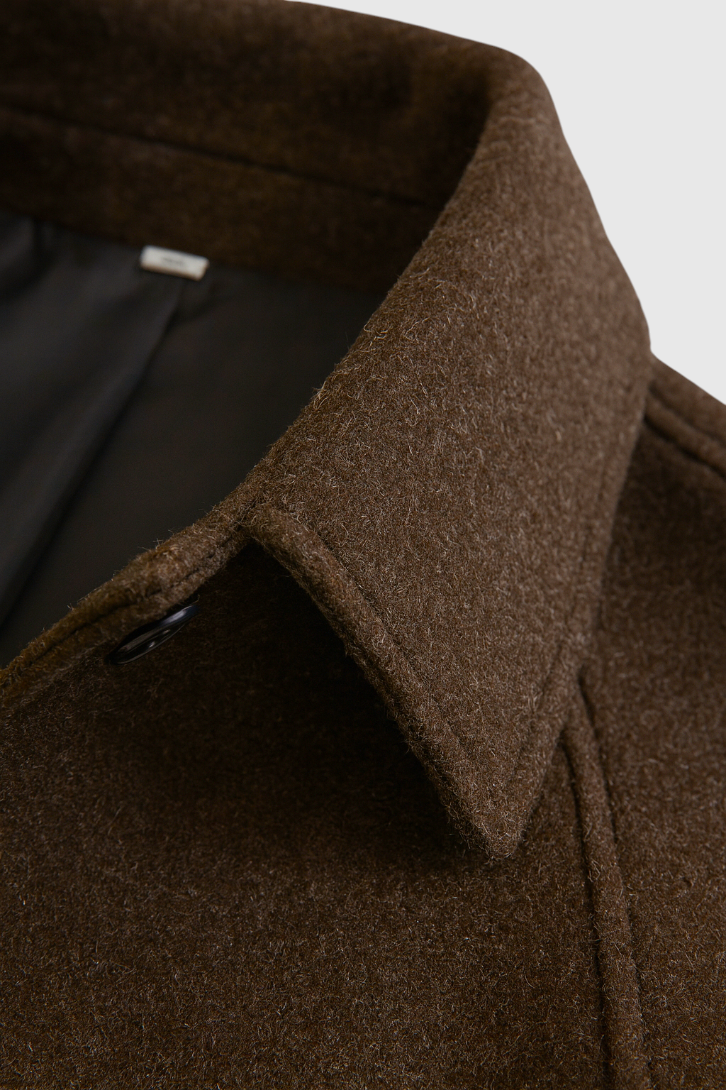 Lange Dames Jas Winter in Bruin