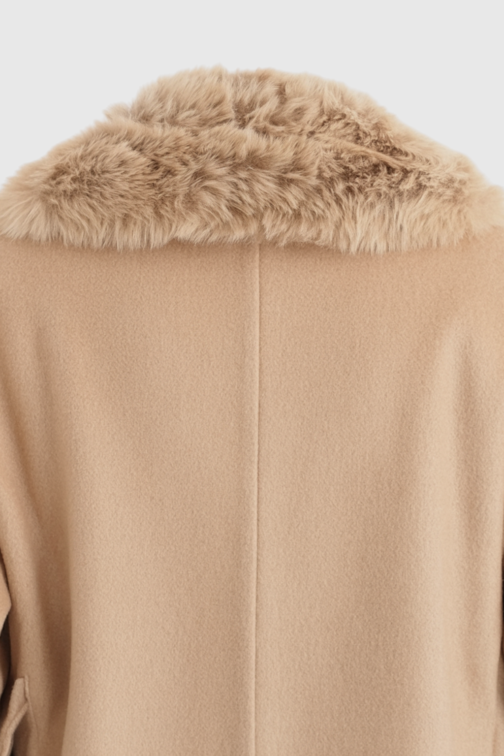 Lange Dames Jas Winter met Riem