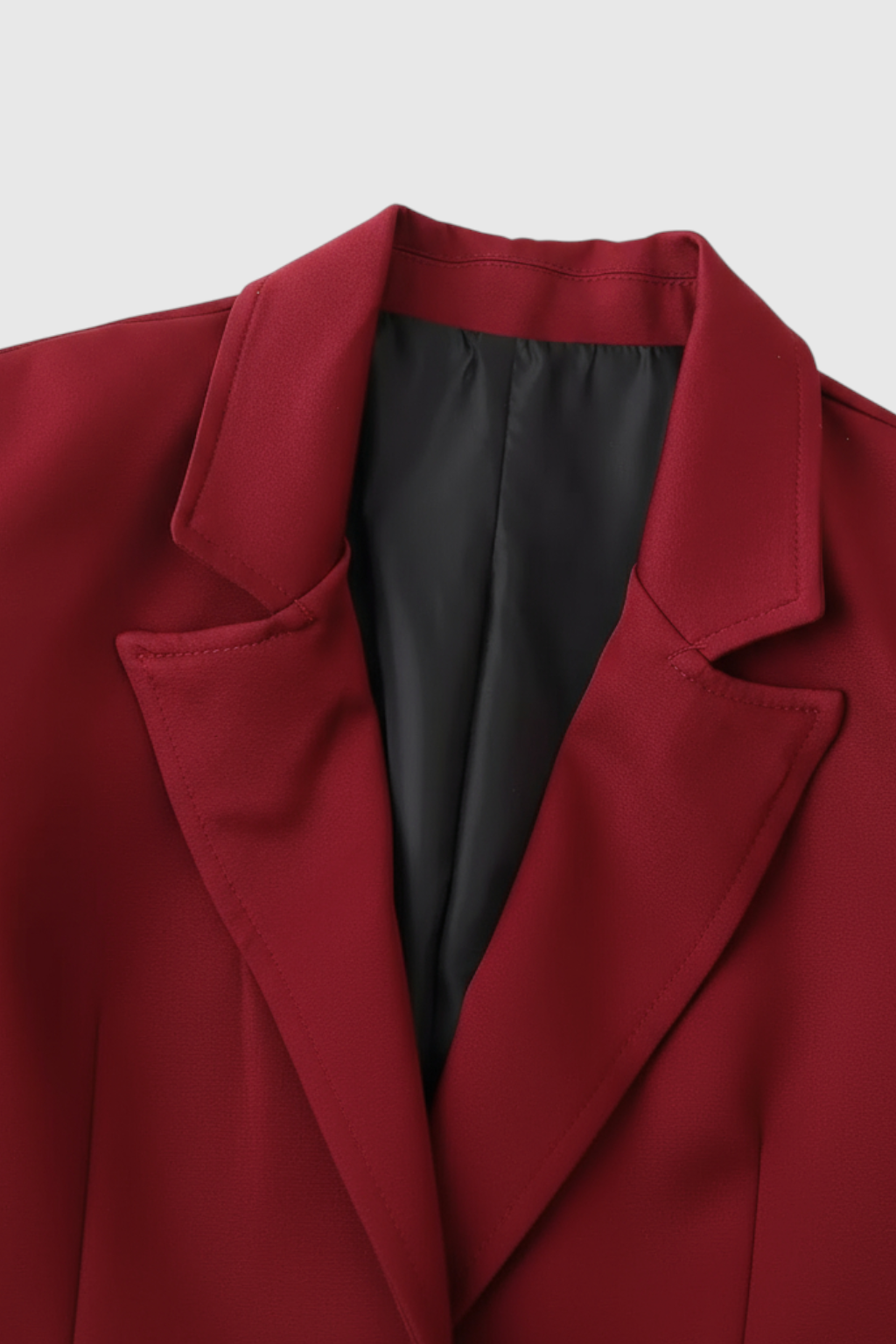 Lange Dames Rood Jas