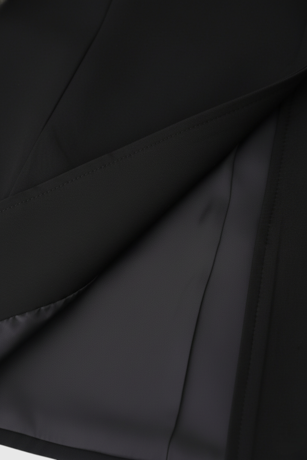 Lange Dames Zwart Jas