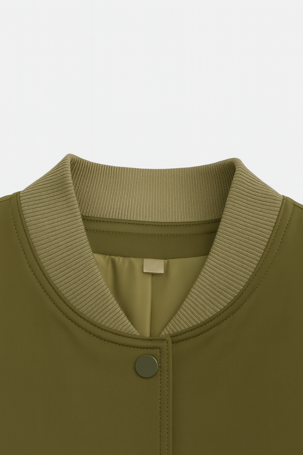 Dames Elegante Bomberjack - Militair groen