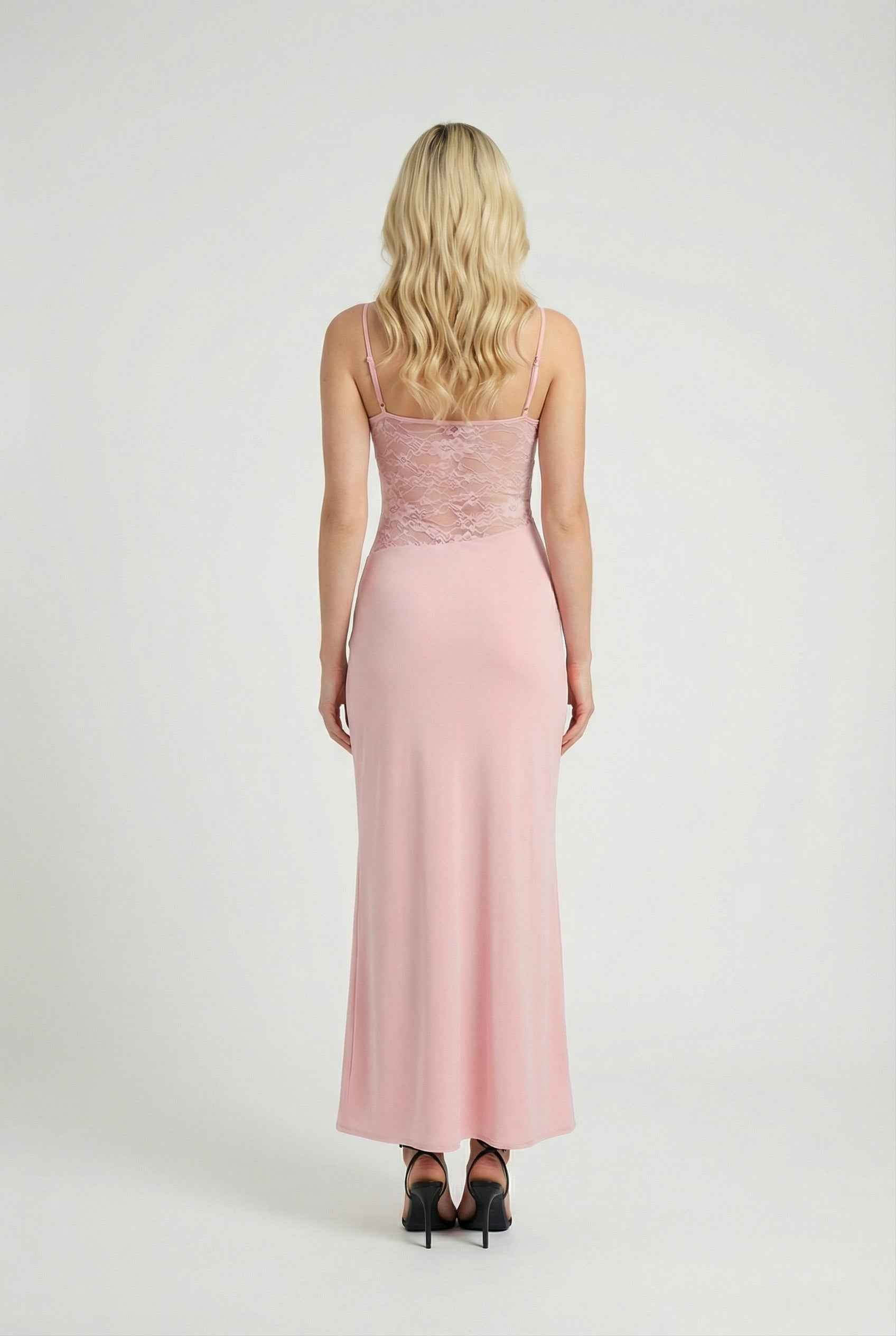 Chocolate Brown Bodycon Maxi Dress