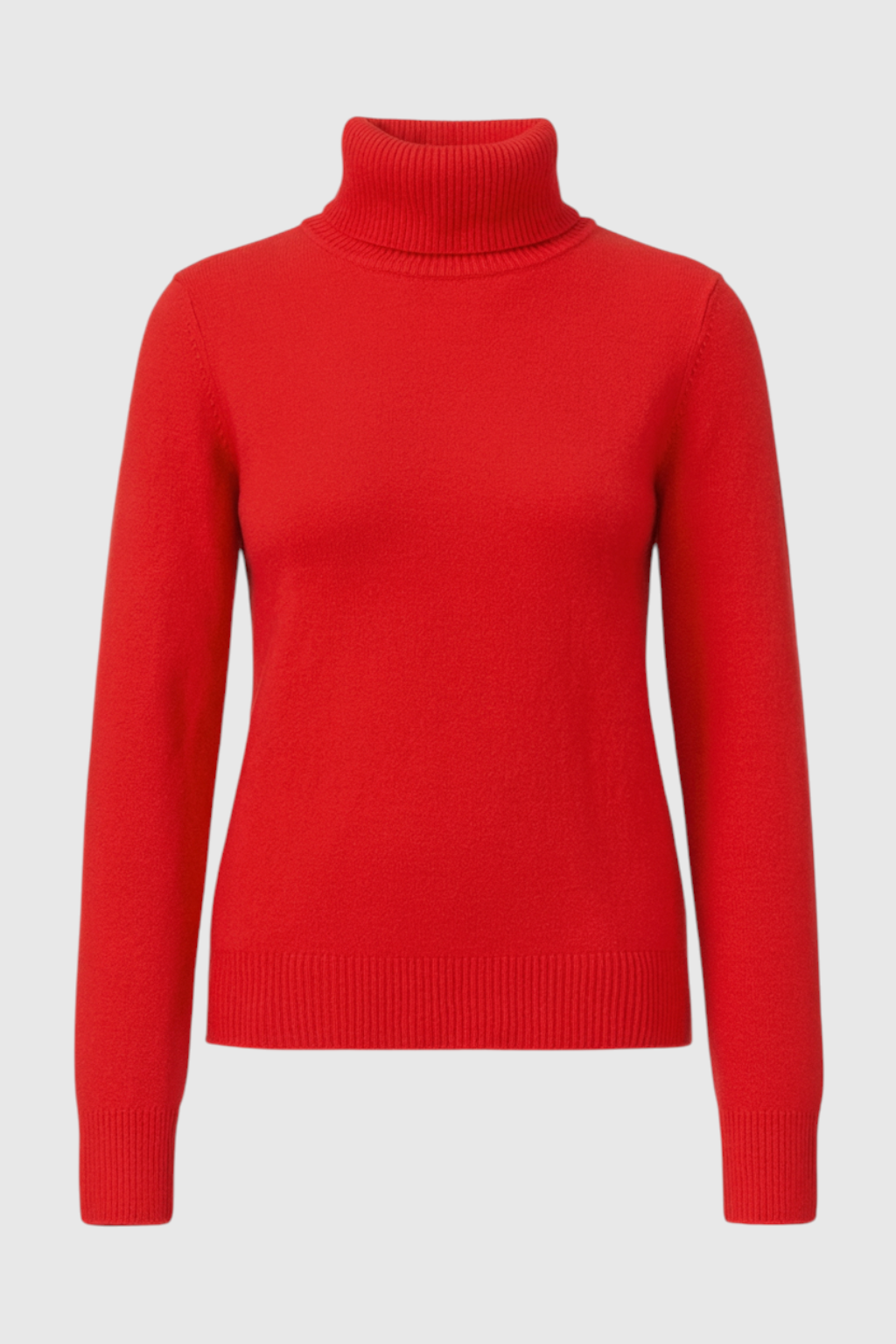 Rood Fleece Gevoerde Thermische Coltrui