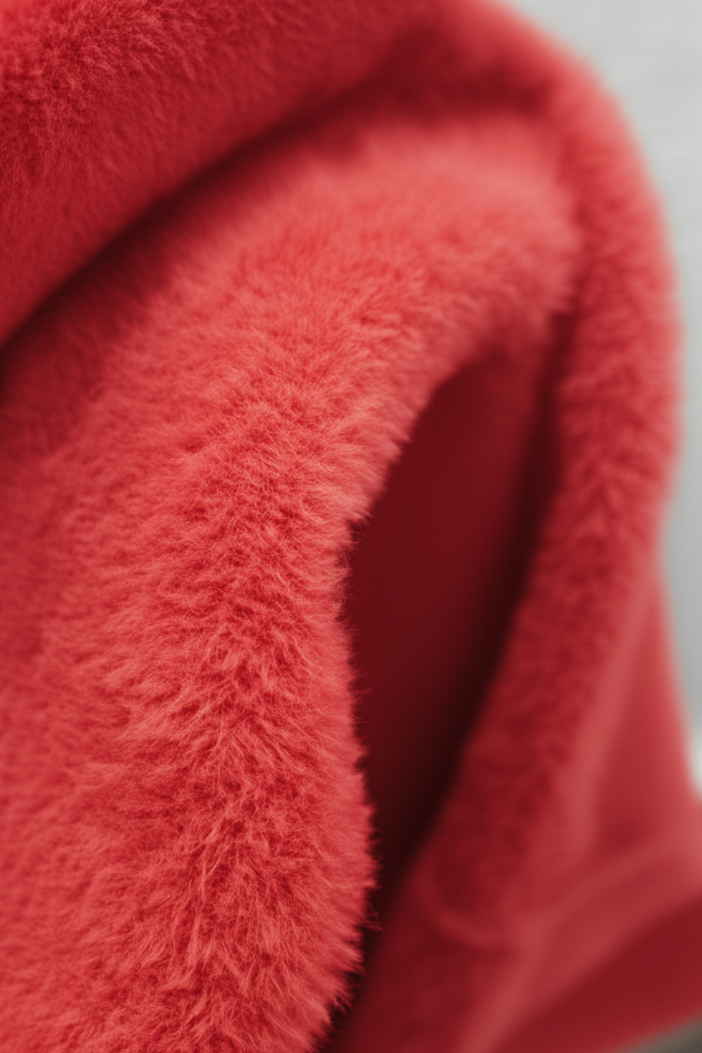 Rood Fleece Gevoerde Thermische Coltrui