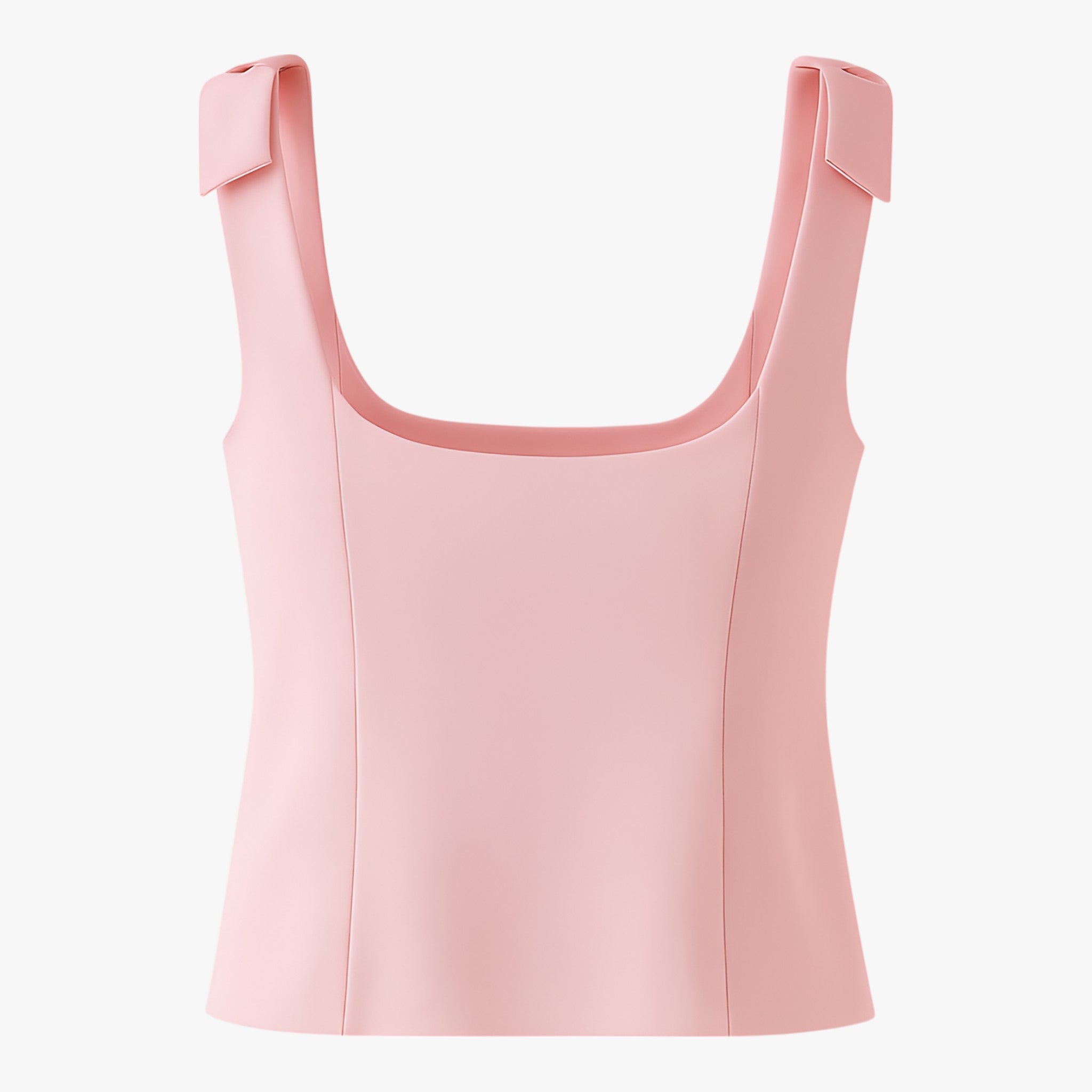 Dames Tops : Amelie Vrouwen Cami Top - Slanke Strik in Roze in van Vanda Liamo
