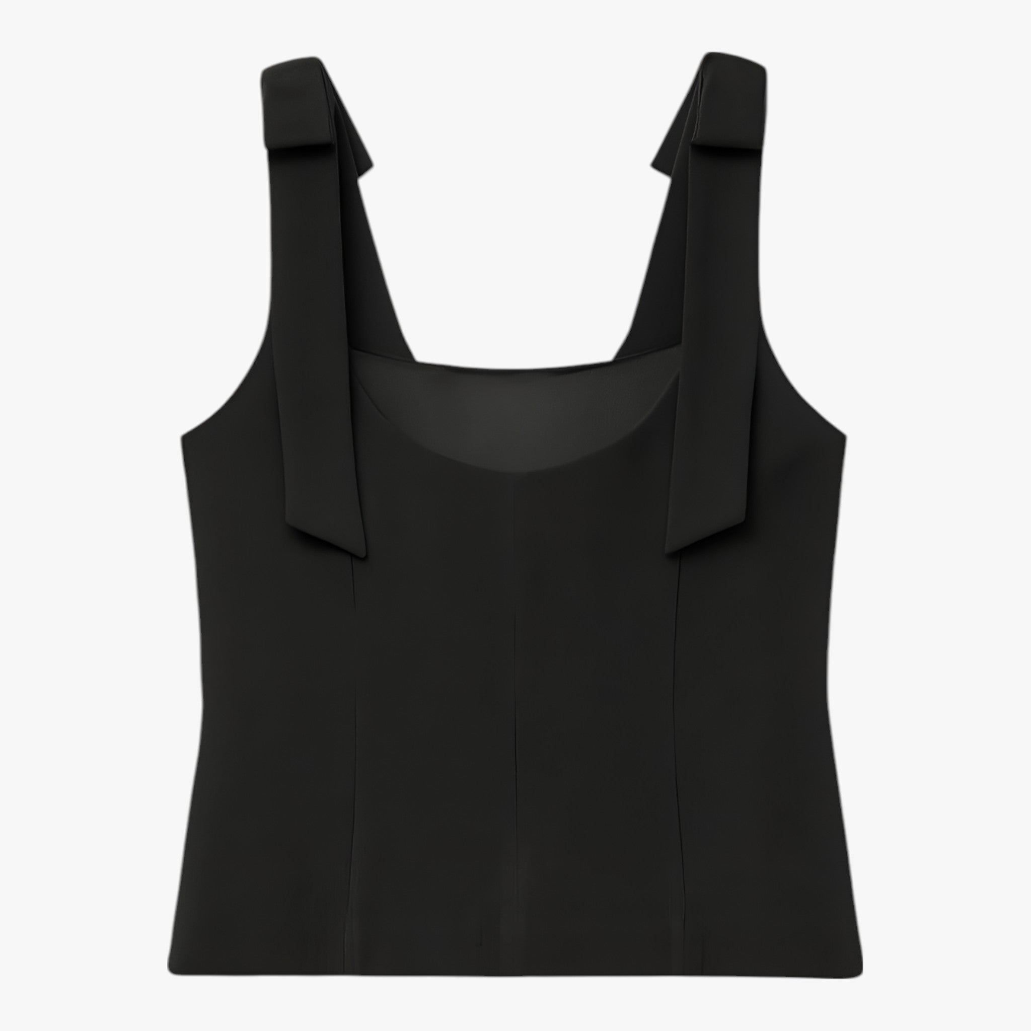 Dames Tops : Amelie Cami Top Zwart - De Perfecte Keuze voor Modebewuste Elegantie in van Vanda Liamo