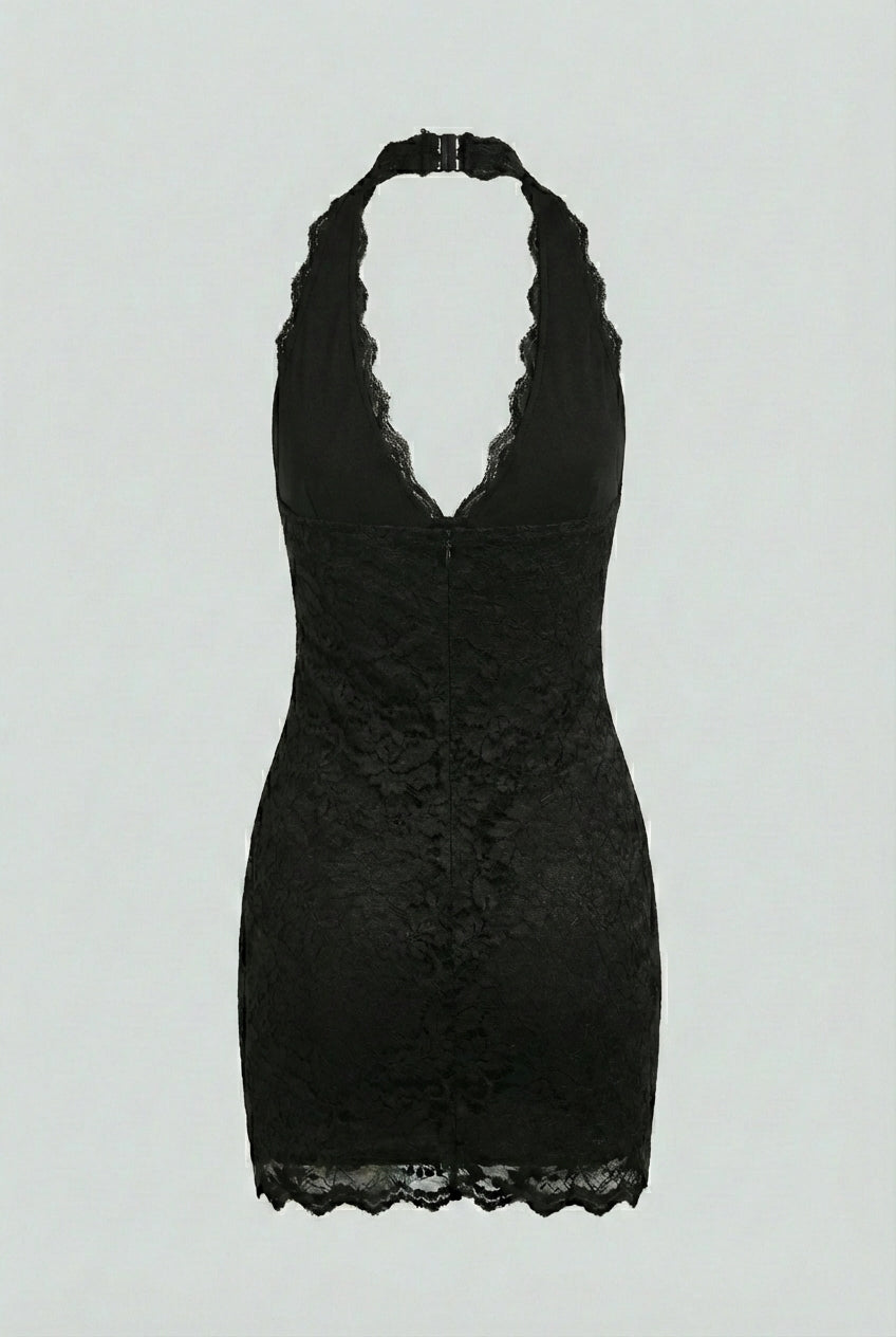 Women's Bold Lace Mini Dress