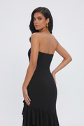 Black Sleeveless Maxi Dress for Women – Classic Vacation Long Dress