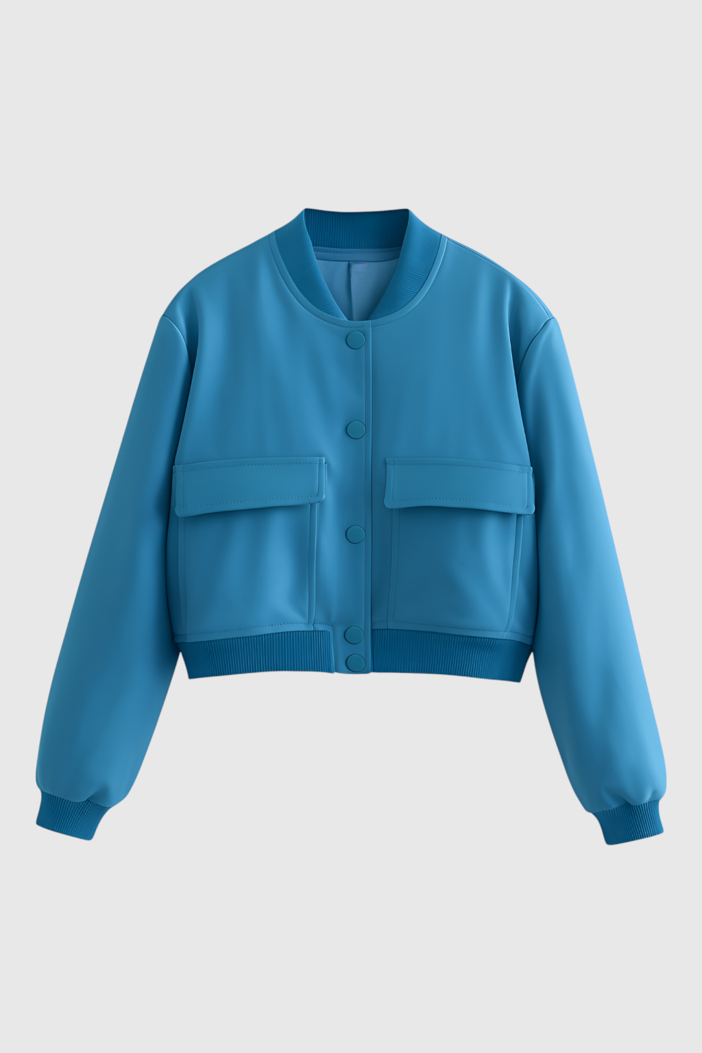 Dames Elegante Bomberjack - Melkwit