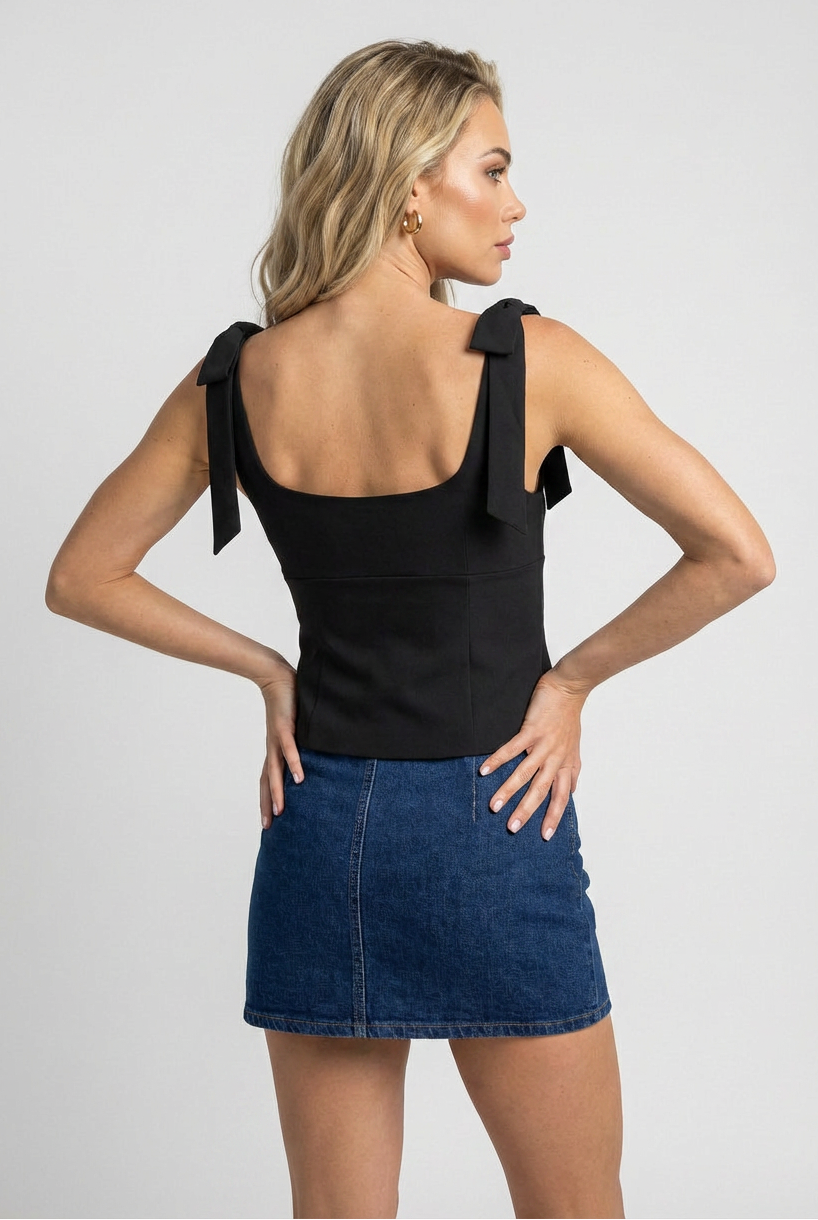 Cami Top Black