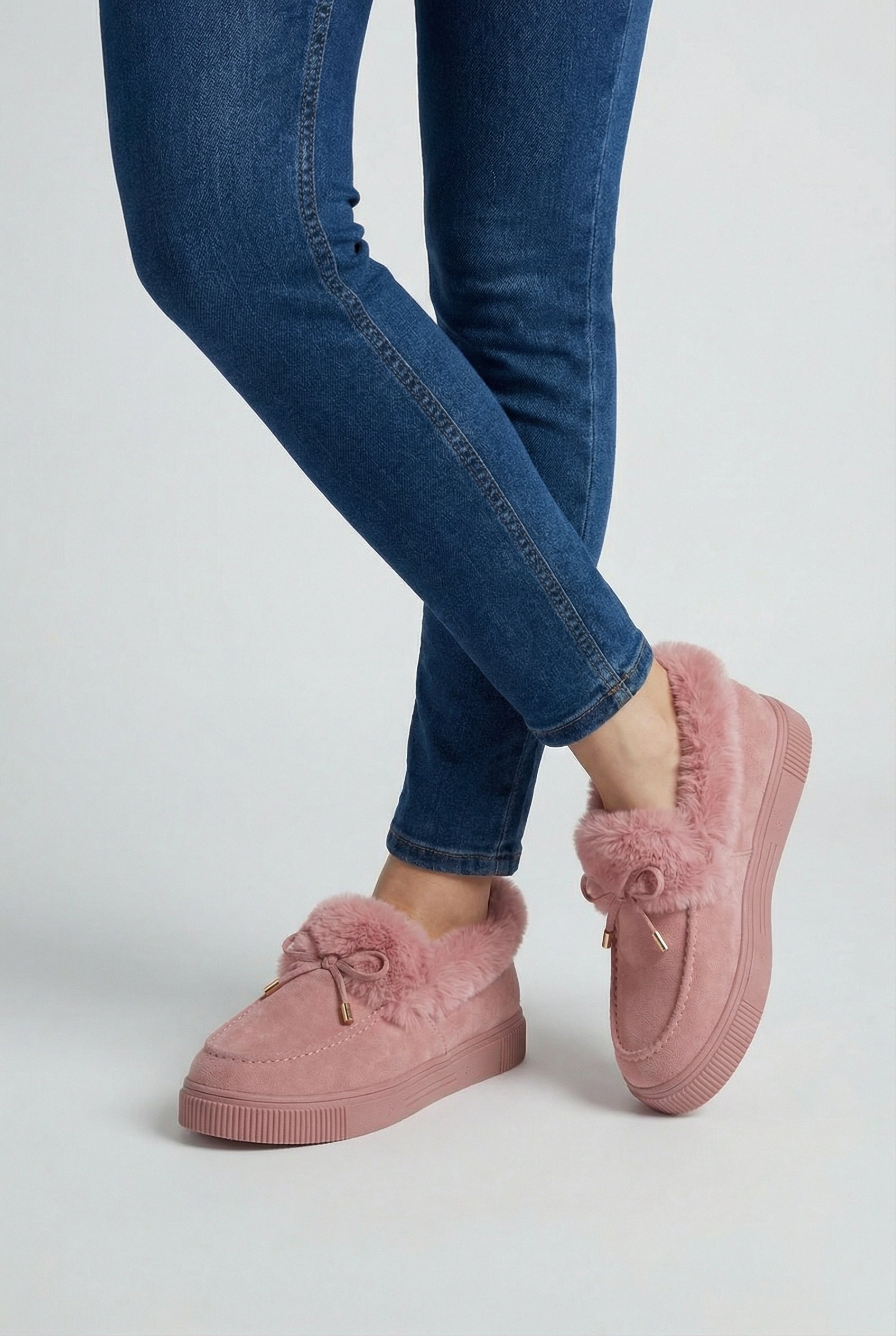Cozy Pink Winter Snow Boots for Women - View 3 | Vanda Liamo