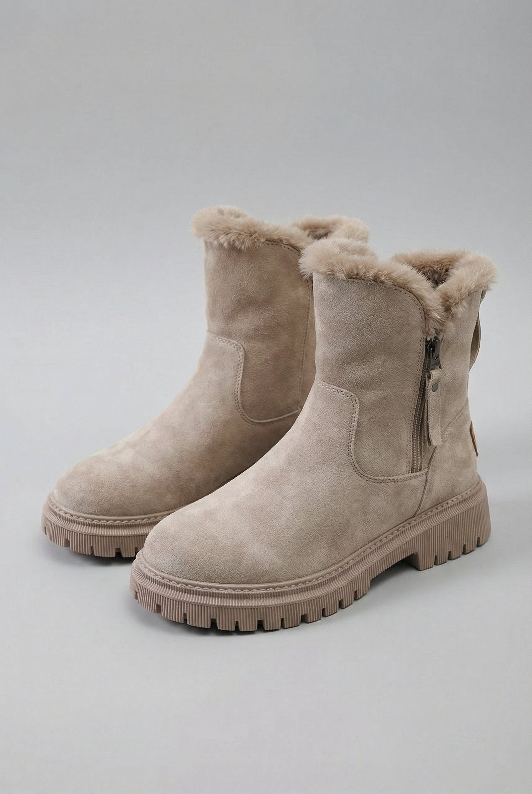 Women's Apricot Waterproof Snow Boots - Apricot | Vanda Liamo