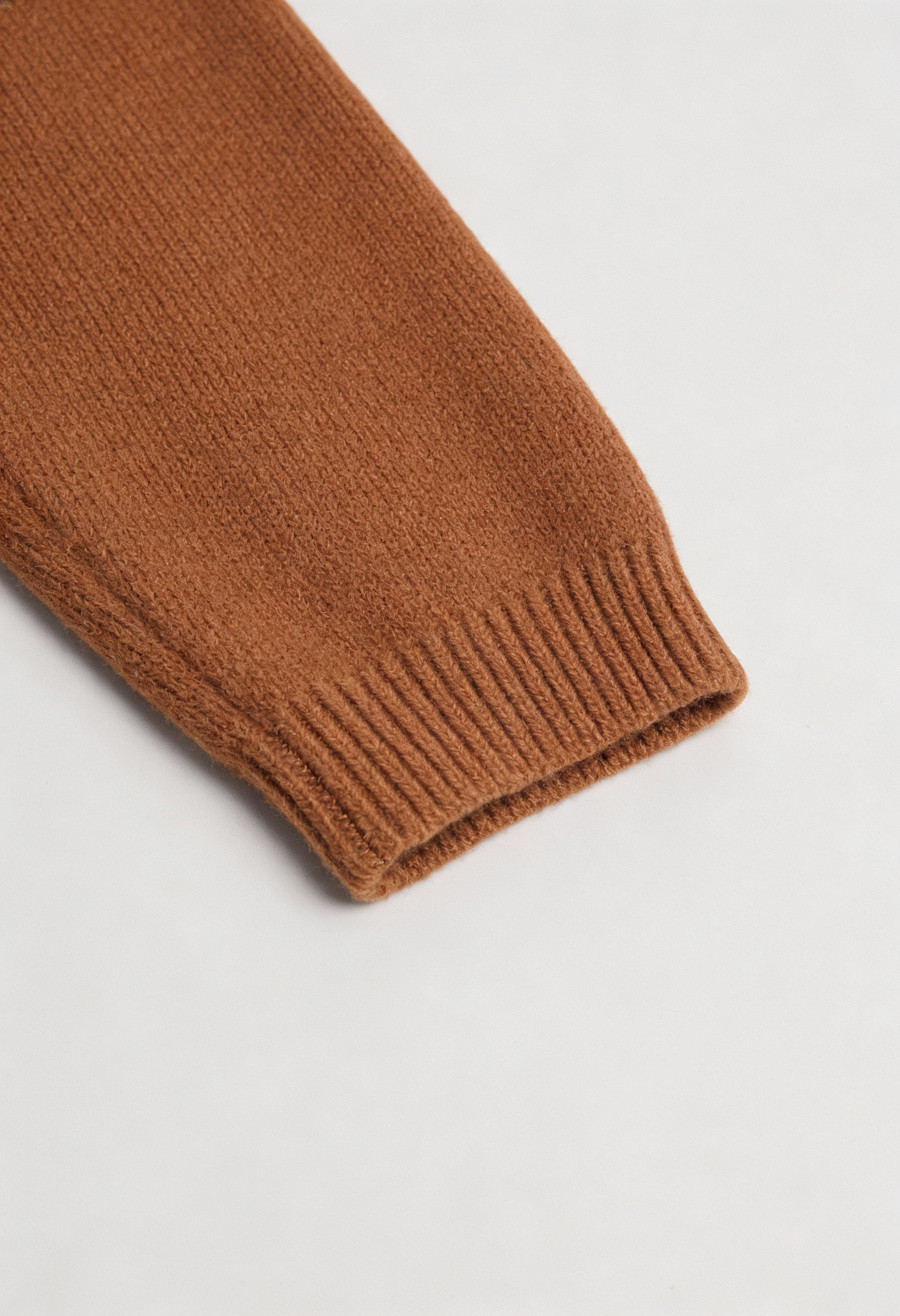 Dames Bruin V-hals Gebreid Vestje